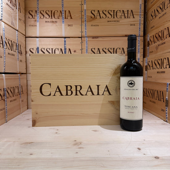 Cabraia 2021 Toscana Rosso IGT Gualdo del Re - Cassa Legno 6 Bottiglie