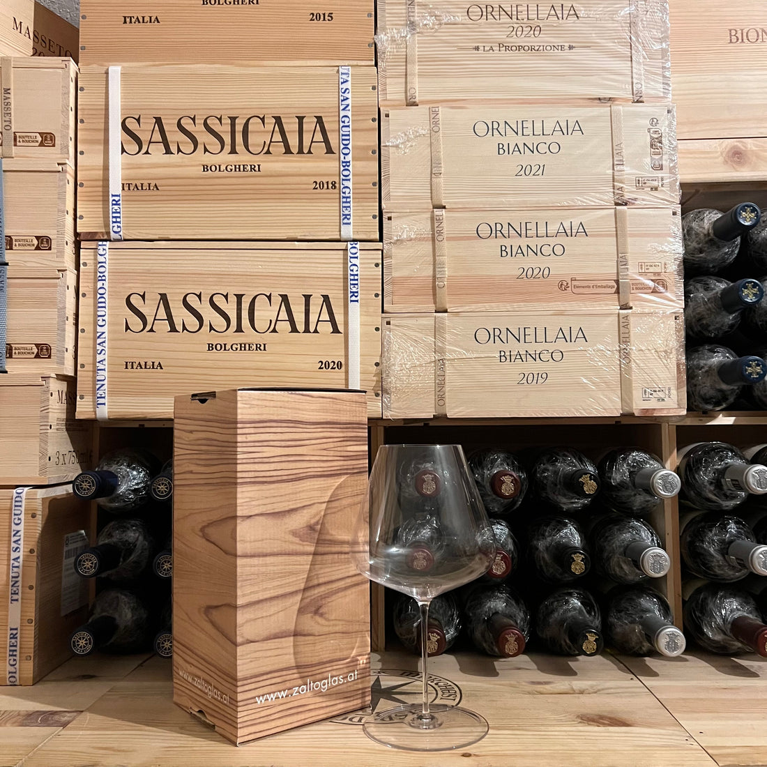Calice Zalto Borgogna Astucciato