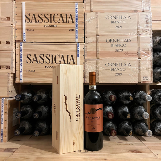 Carapace Lunga Attesa 2017 Montefalco Sagrantino DOCG Tenute Lunelli in Cassa Legno