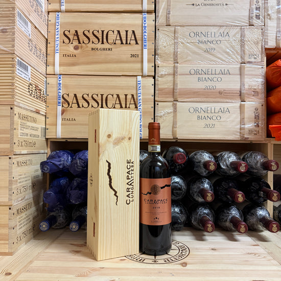 Carapace Lunga Attesa 2018 Montefalco Sagrantino DOCG Tenute Lunelli in Cassa Legno