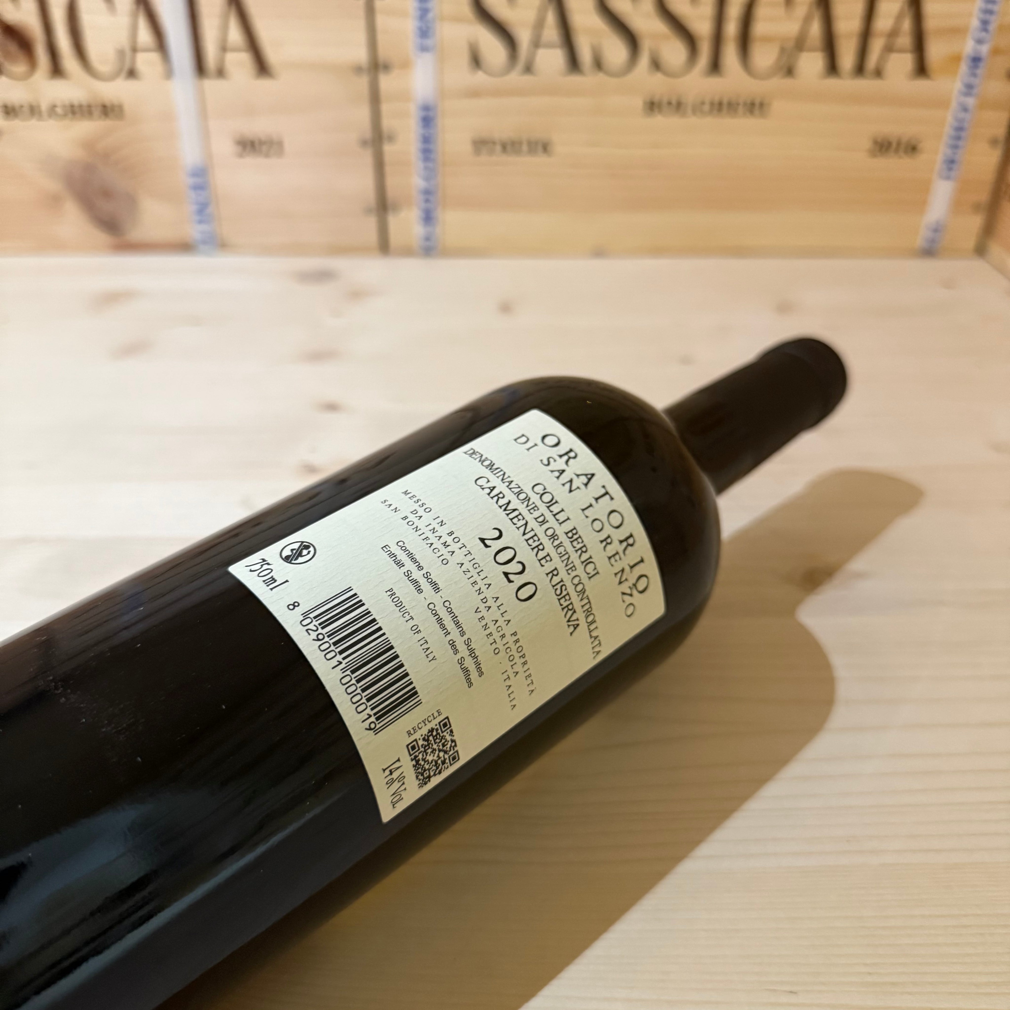 Carmenere Riserva Oratorio di San Lorenzo 2020 Inama Colli Berici DOC