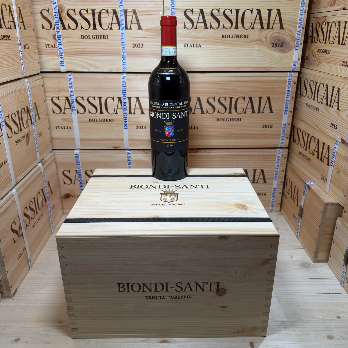 Cassa Brunello di Montalcino Biondi Santi 2020