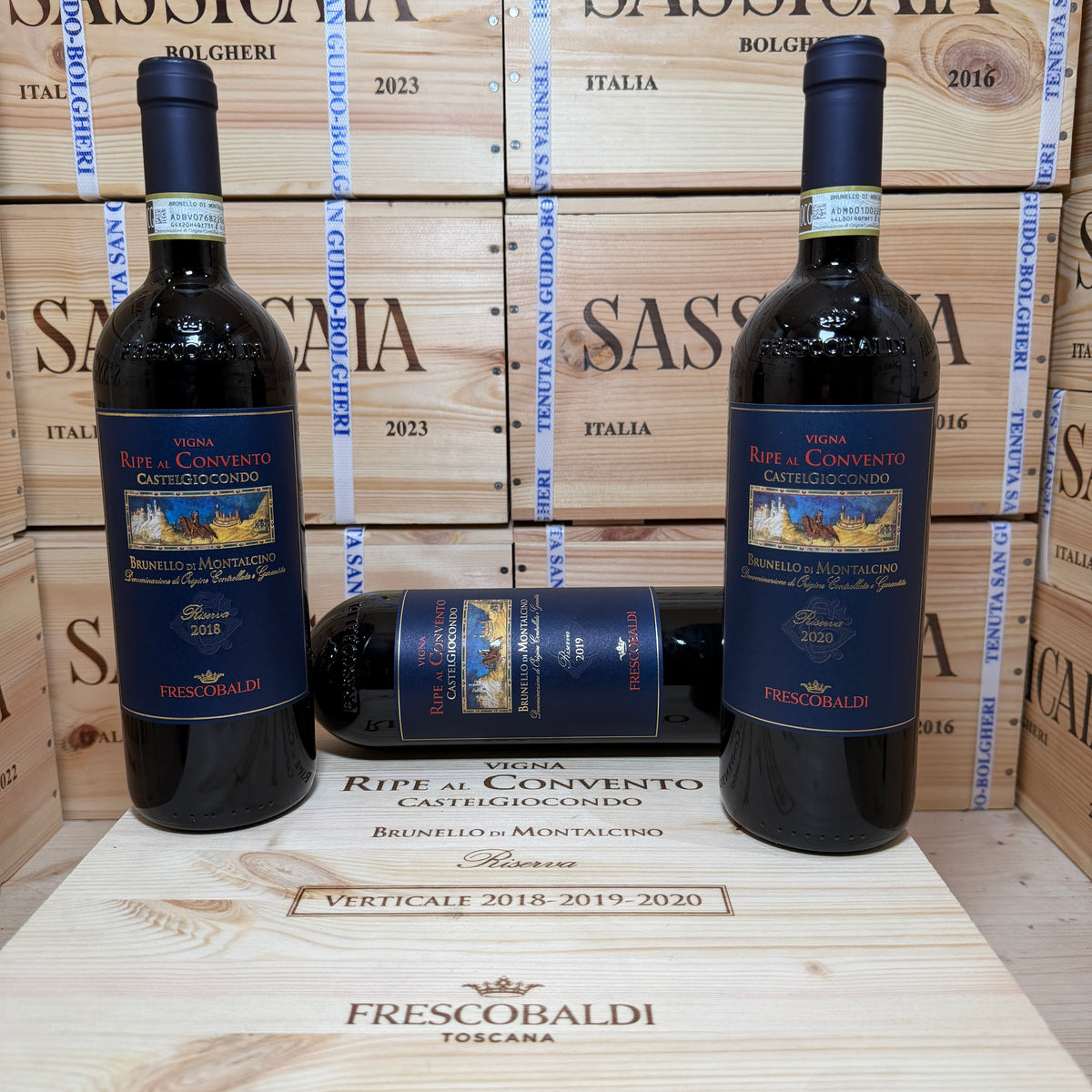 Cassa Ripe al Convento Verticale 2020-2019-2018 Brunello