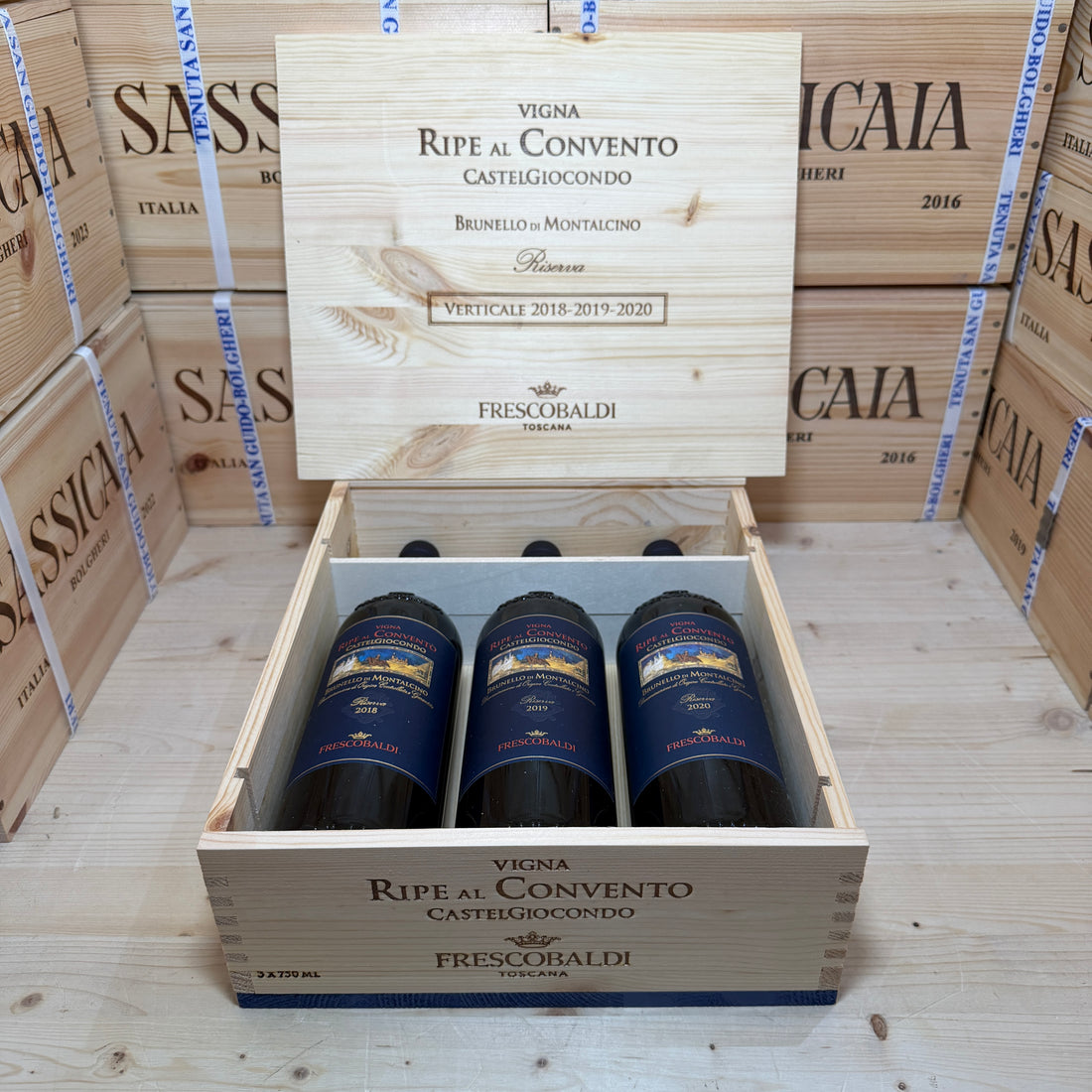 Cassa Ripe al Convento Verticale 2020-2019-2018 Brunello
