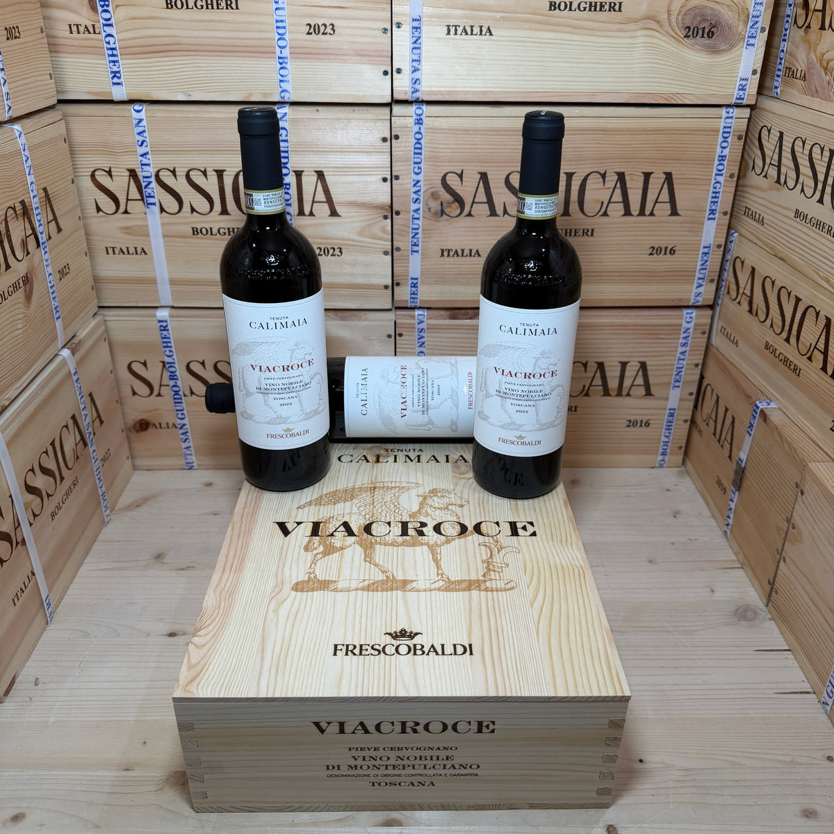 Cassa Viacroce 2022 Nobile di Montepulciano Frescobaldi