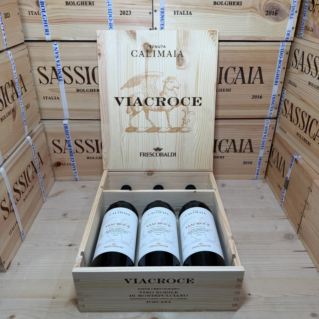 Cassa Viacroce 2022 Nobile di Montepulciano Frescobaldi