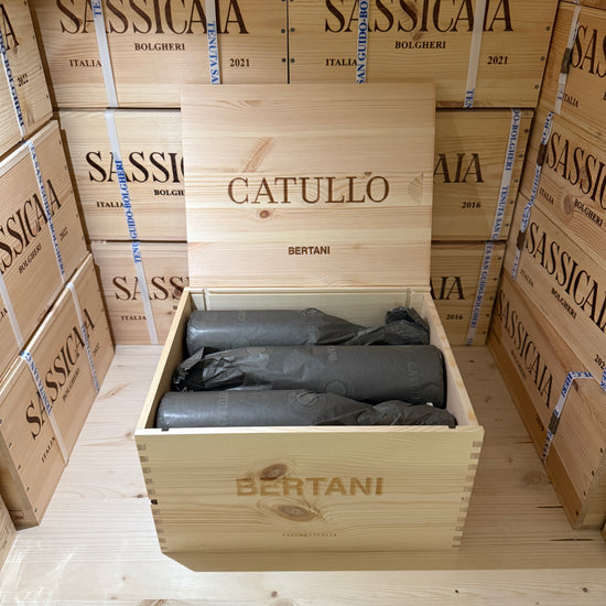 Catullo 2021 Valpolicella Ripasso Classico Superiore DOC Bertani - Cassa Legno 6 Bottiglie