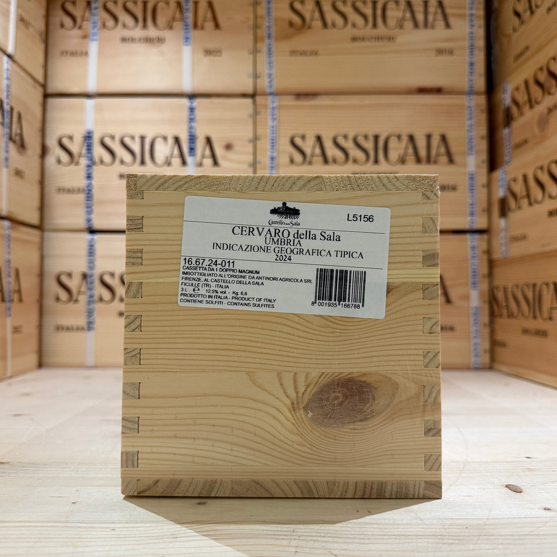 Cervaro della Sala 2024 Jeroboam Castello della Sala Marchesi Antinori - in Cassa Legno