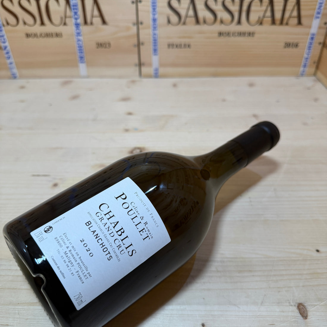 Chablis Grand Cru Blanchots 2020 Celine et Romain Poullet