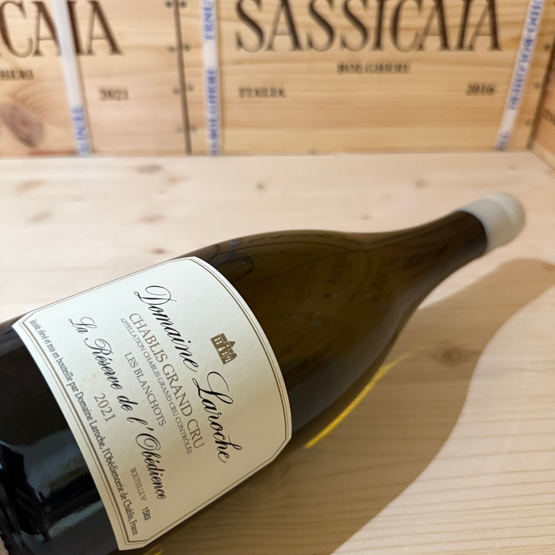 Chablis Grand Cru Les Blanchots 2021 La Reserve de L'obedience Domaine Laroche