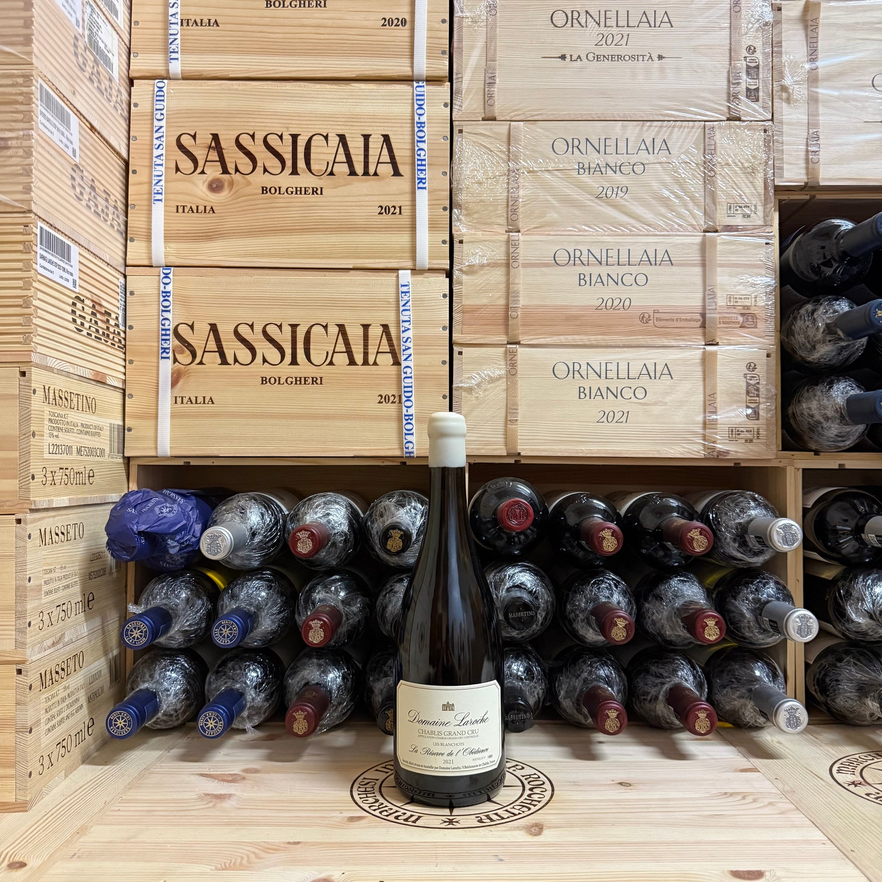 Chablis Grand Cru Les Blanchots 2021 La Reserve de L'obedience Domaine Laroche