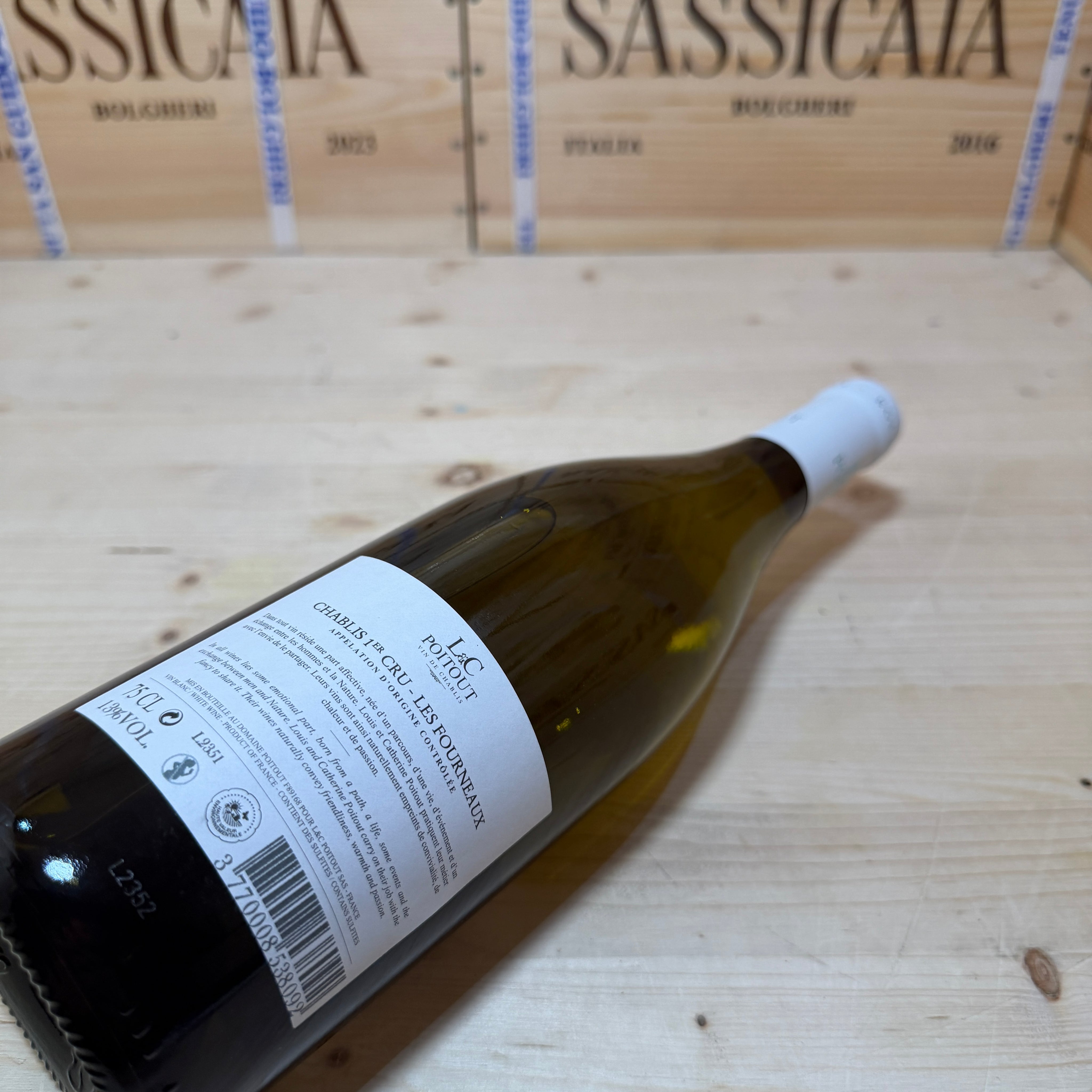 Chablis Les Fourneaux 2023 L&C Poitout