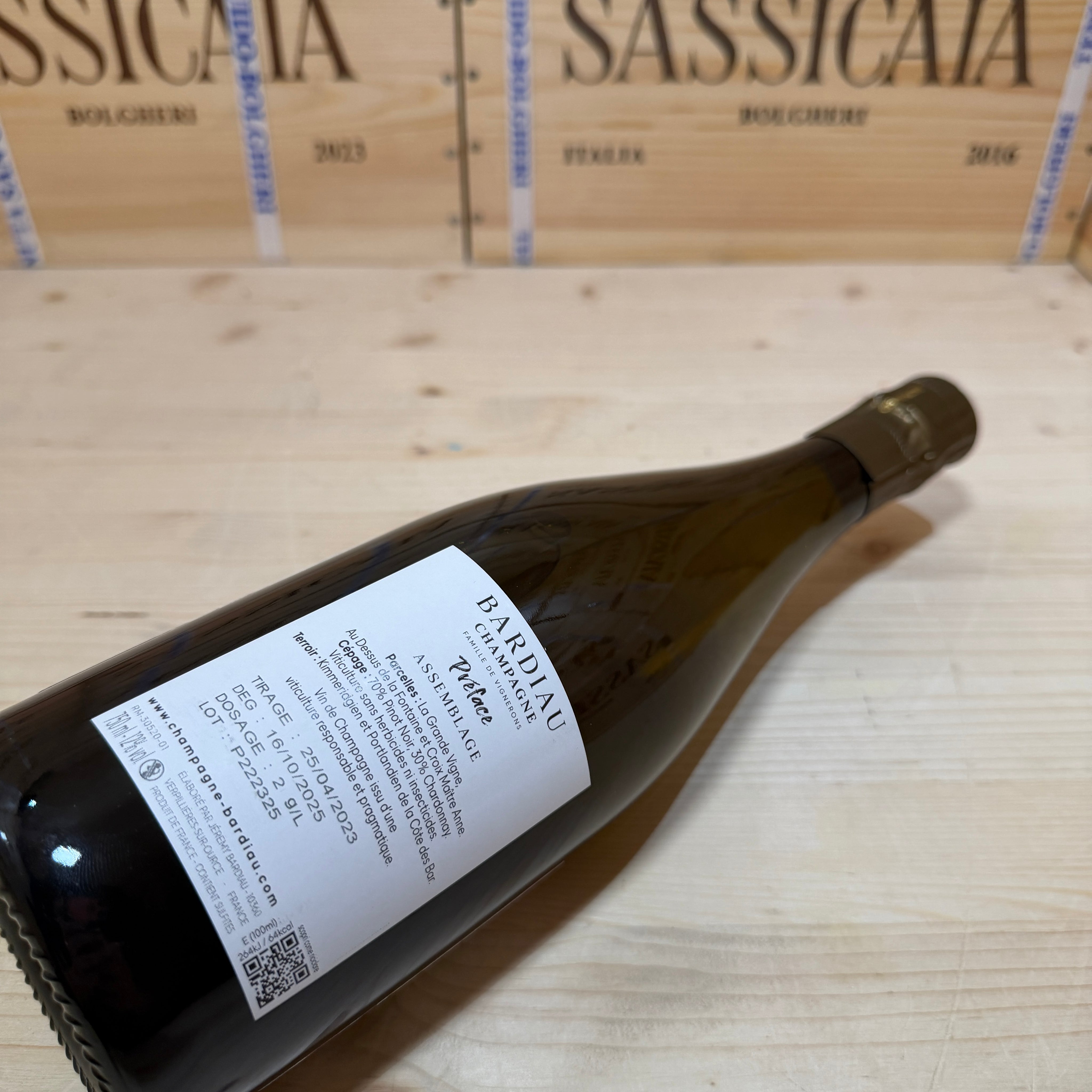 Champagne Bardiau Preface - Deg. 10/2025
