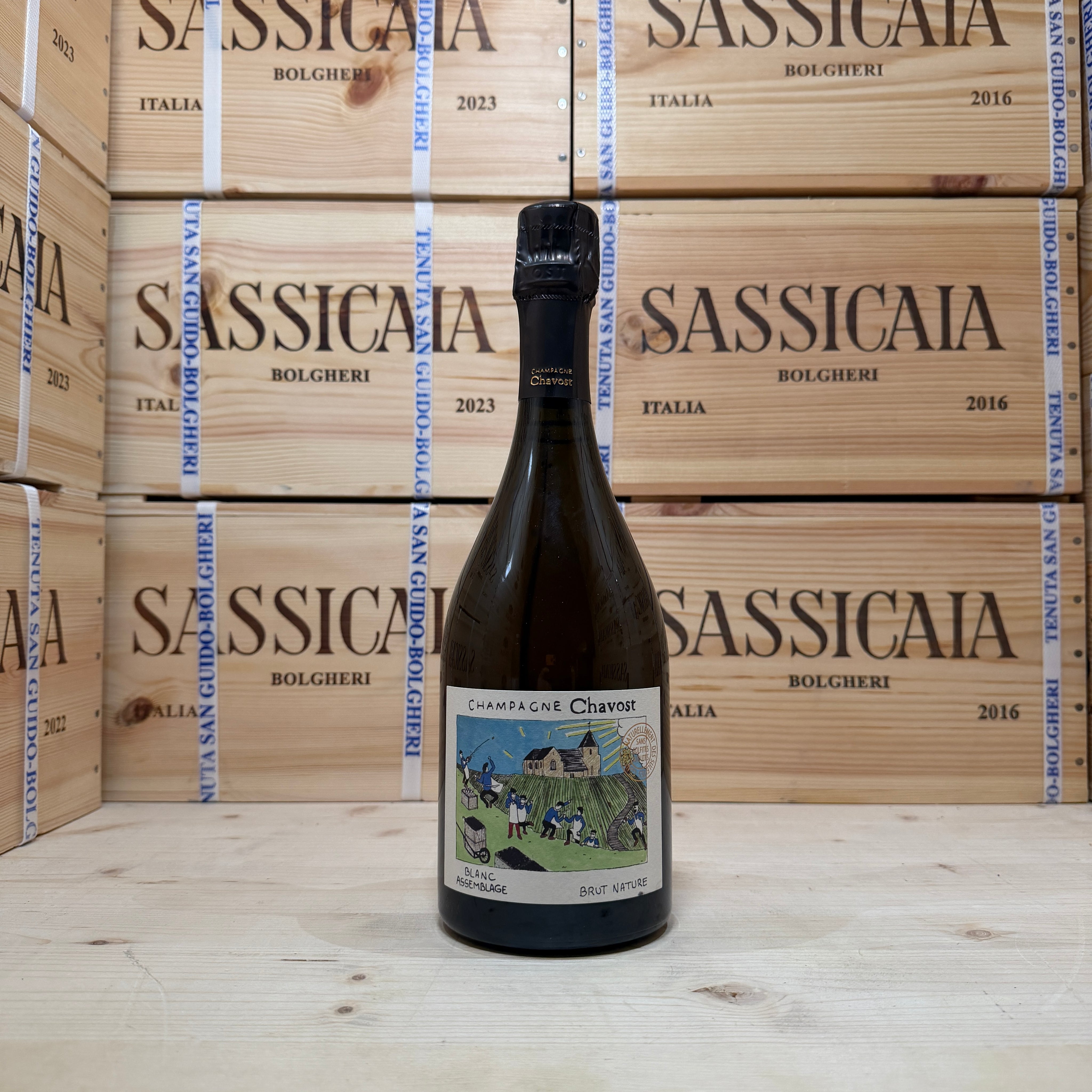 Champagne Blanc D'assemblage Brut Nature Chavost - Deg. 07/2023