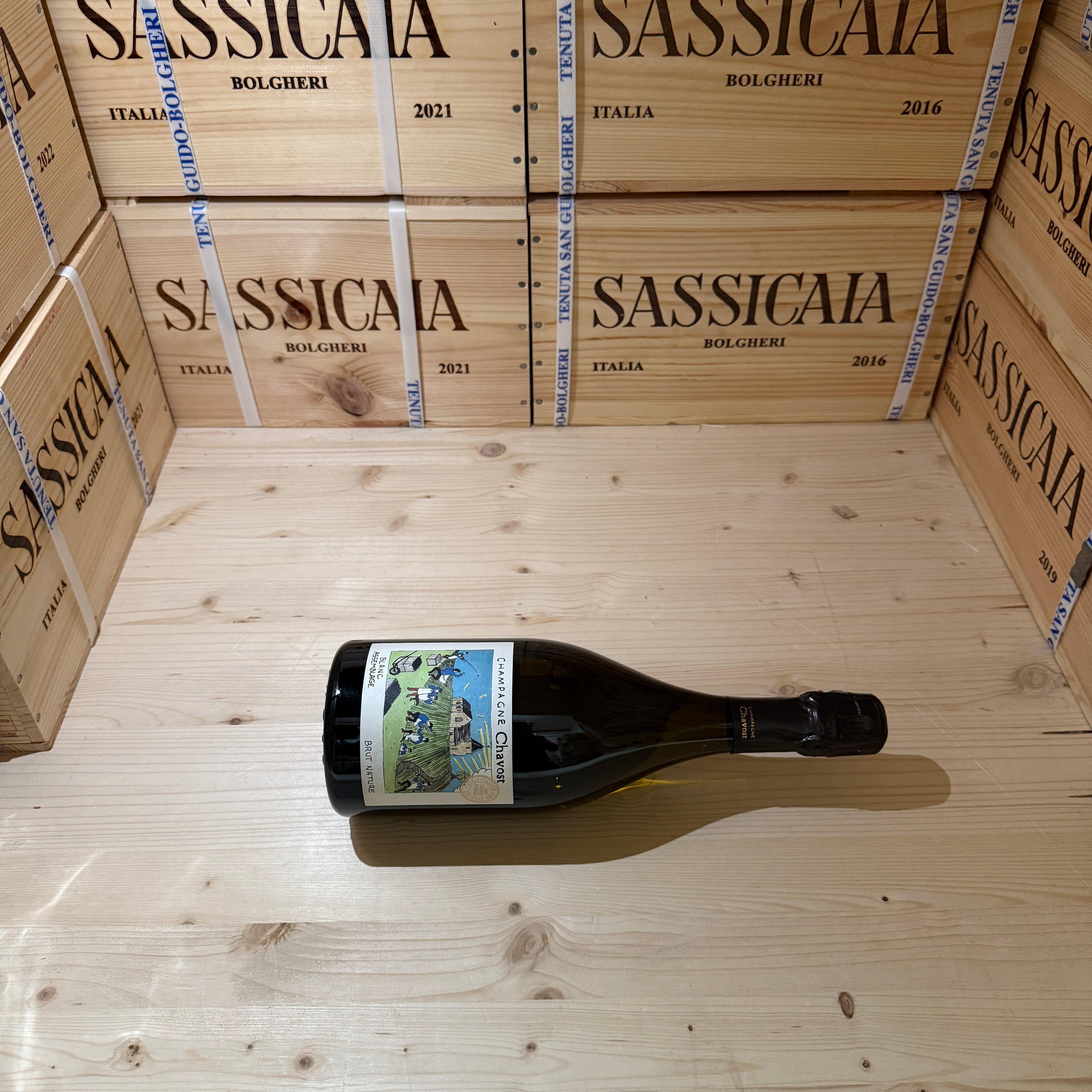 Champagne Blanc D'assemblage Brut Nature Chavost