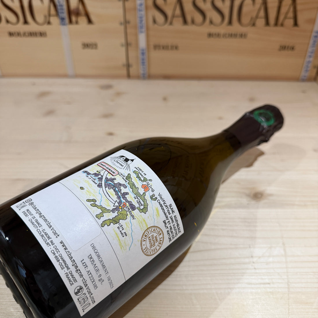 Champagne Blanc D'assemblage Brut Nature Chavost