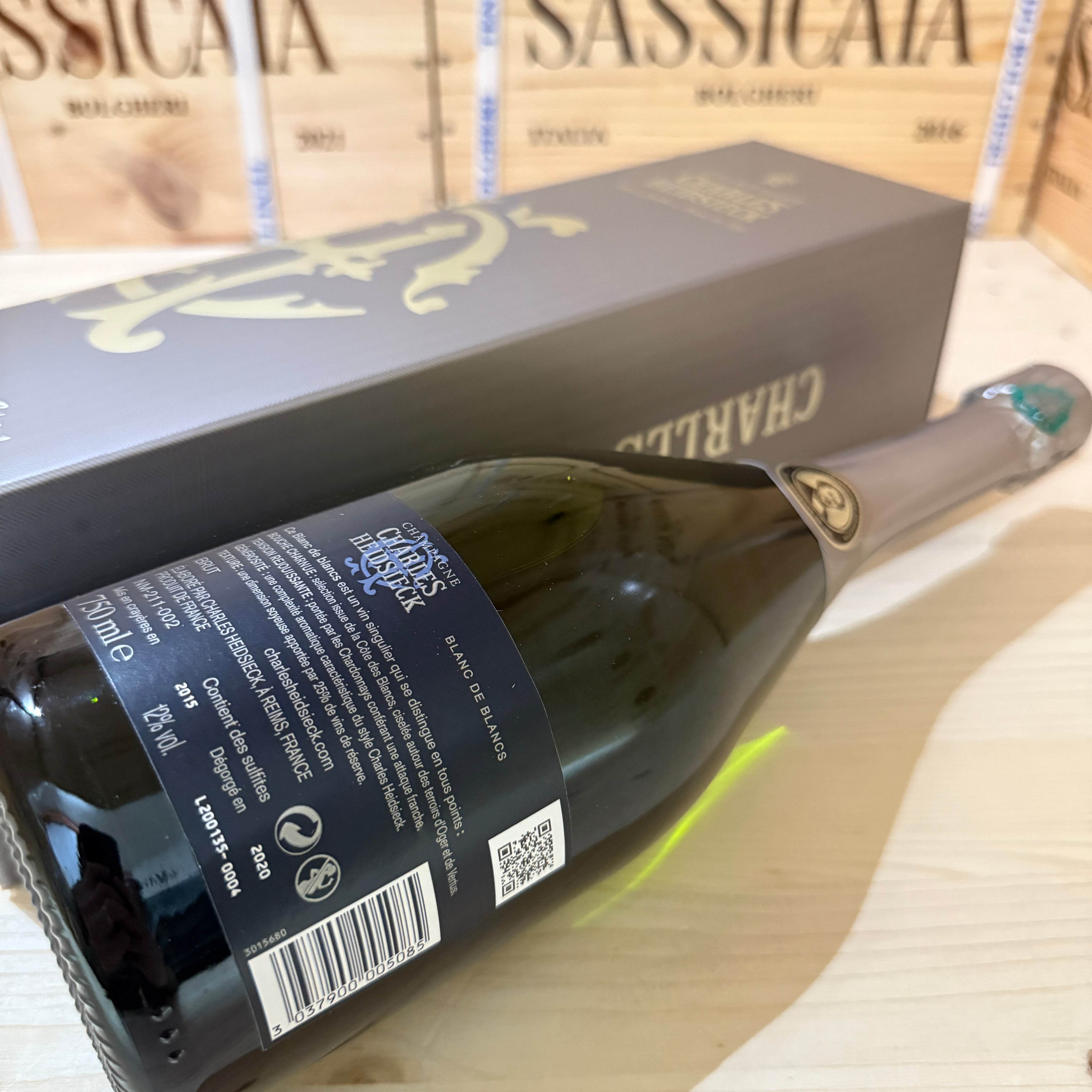 Champagne Charles Heidsieck Blanc De Blancs Astucciato - Sboccatura 2020