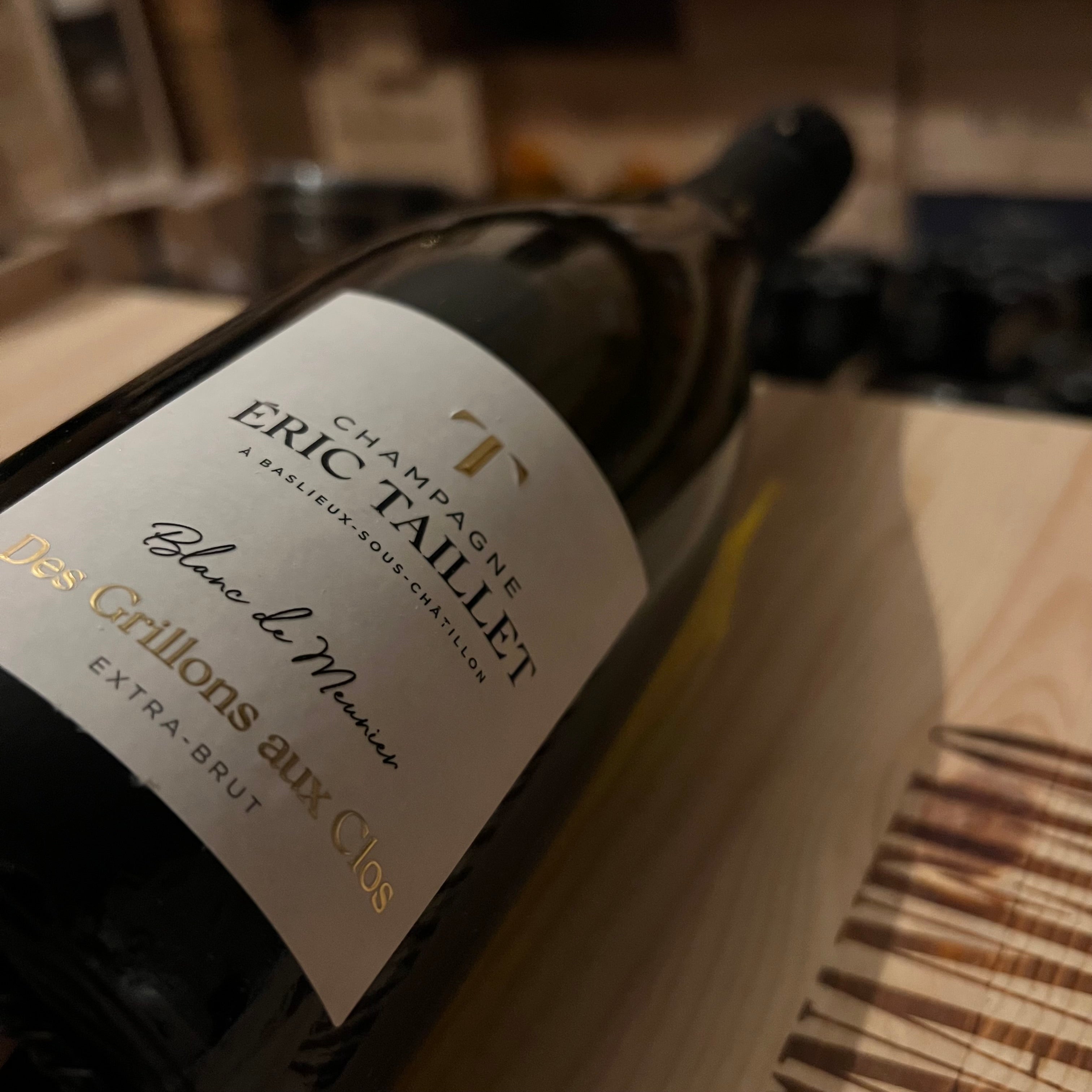 Champagne Des Grillons aux Clos Eric Taillet