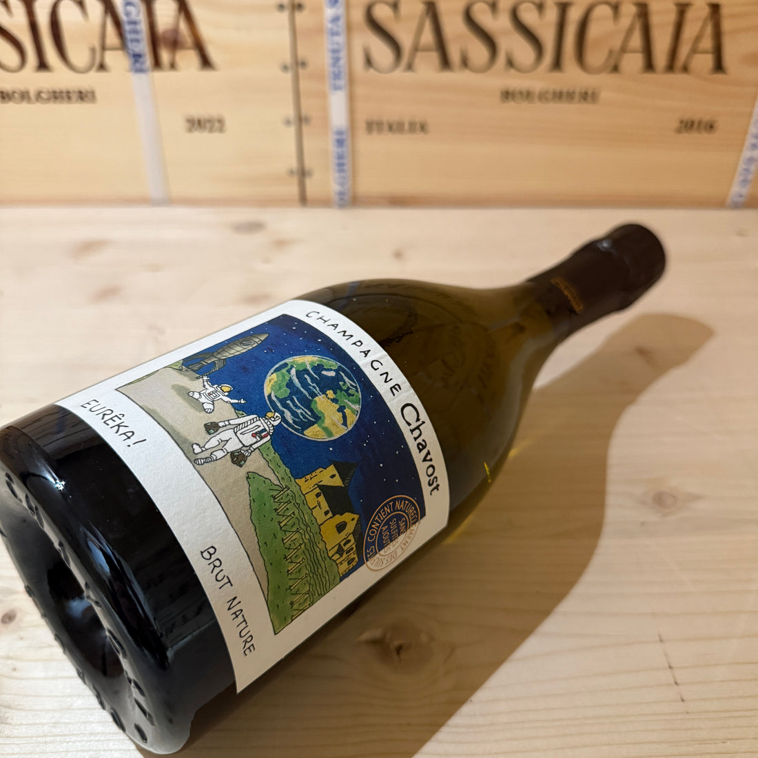 Champagne Eureka! Brut Nature Chavost