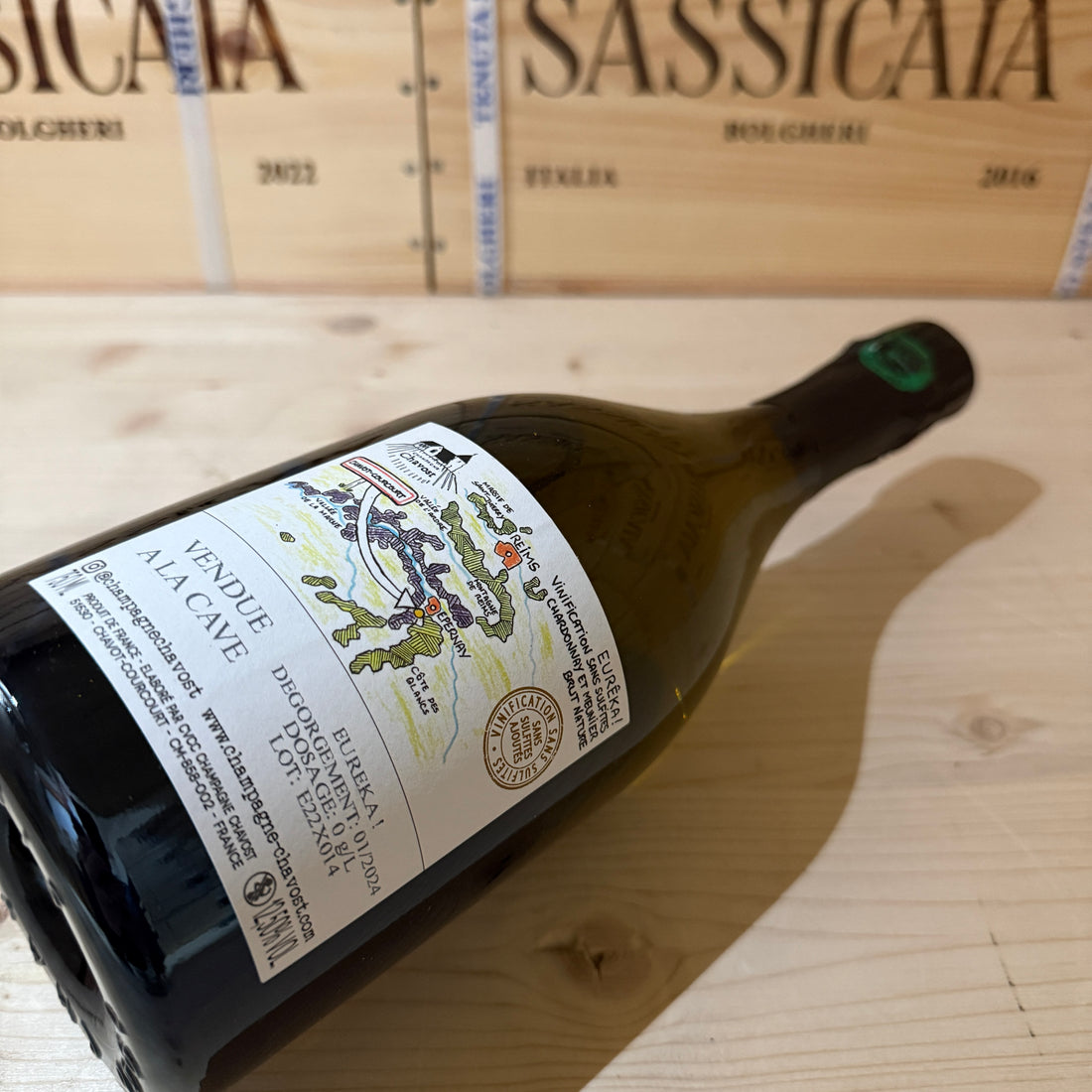 Champagne Eureka! Brut Nature Chavost