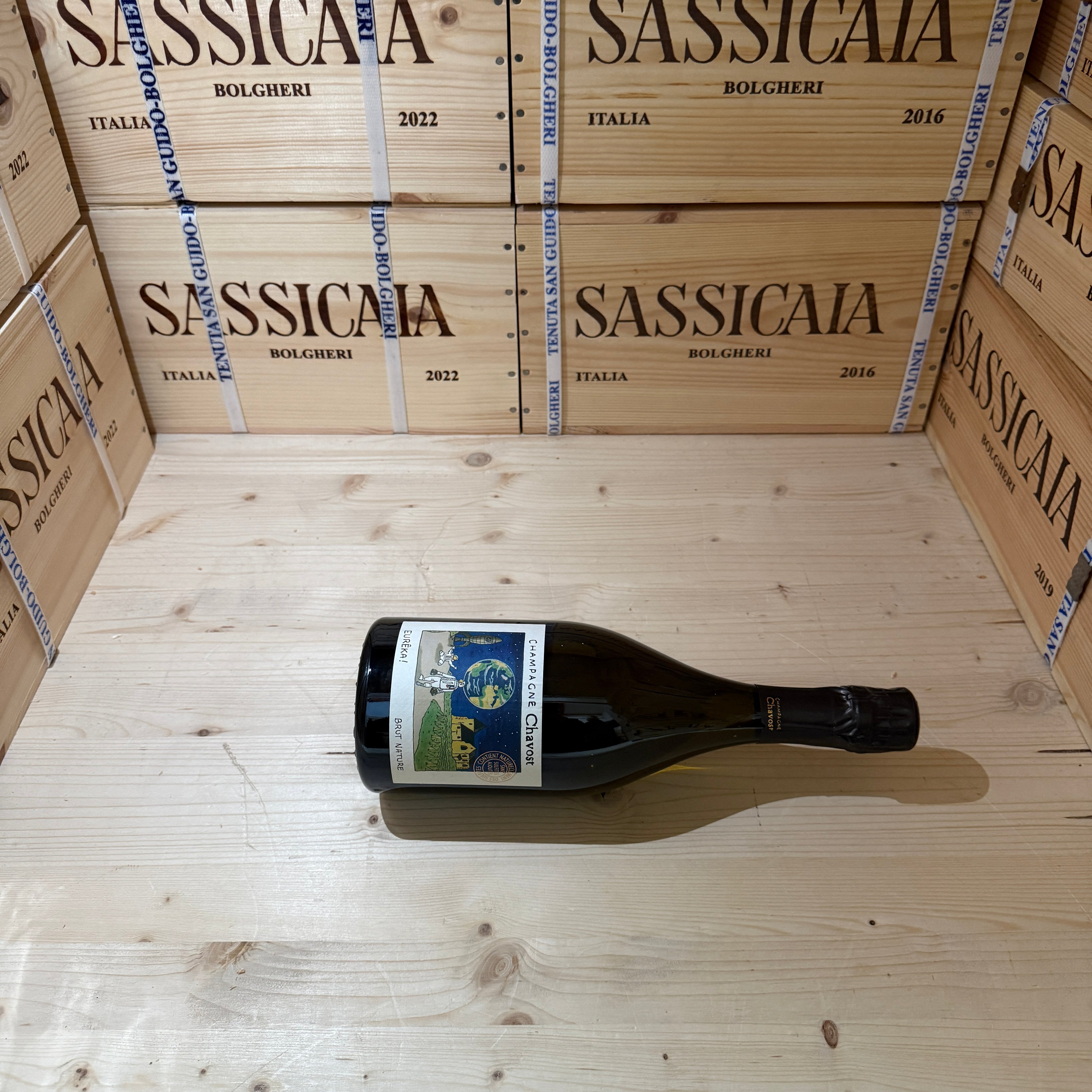 Champagne Eureka! Brut Nature Chavost