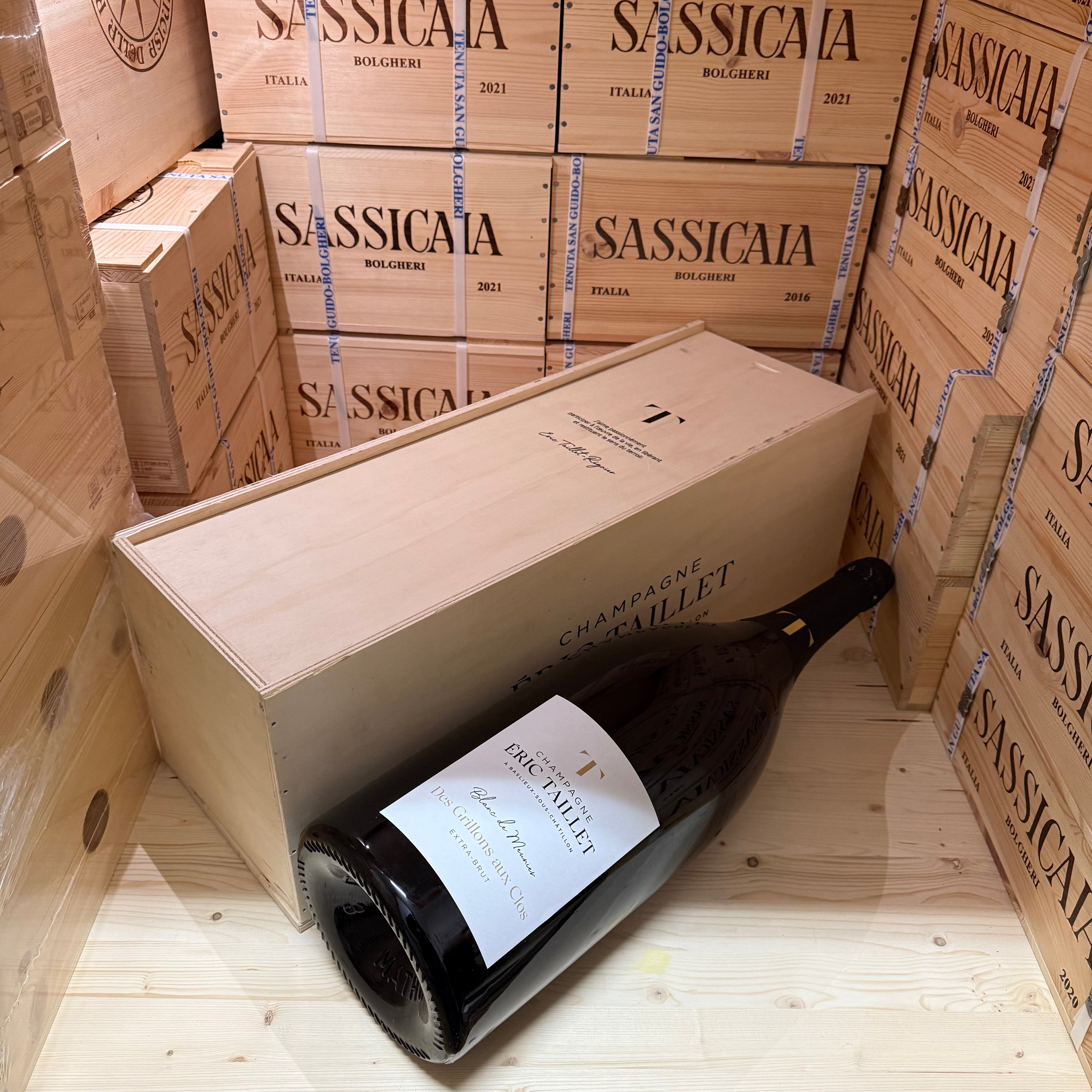 Champagne Exclusiv'T Extra-Brut Mathusalem Eric Taillet in Cassa Legno