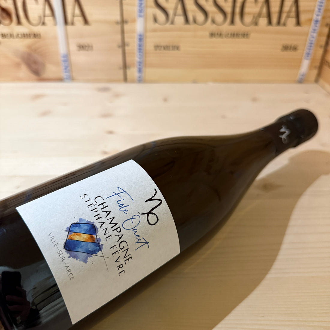 Champagne Fiole Ouest Stephane Fevre