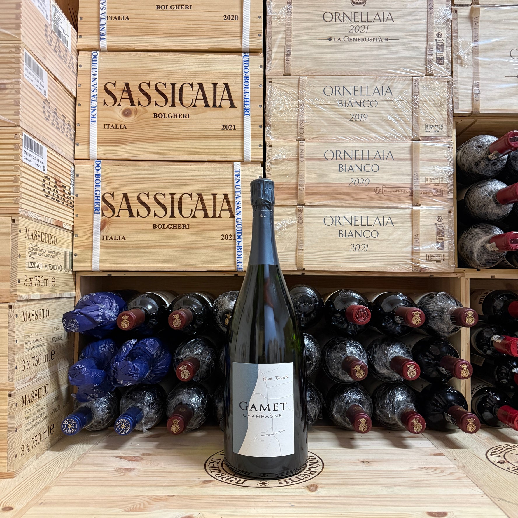 Champagne Gamet Rive Droite Magnum V19