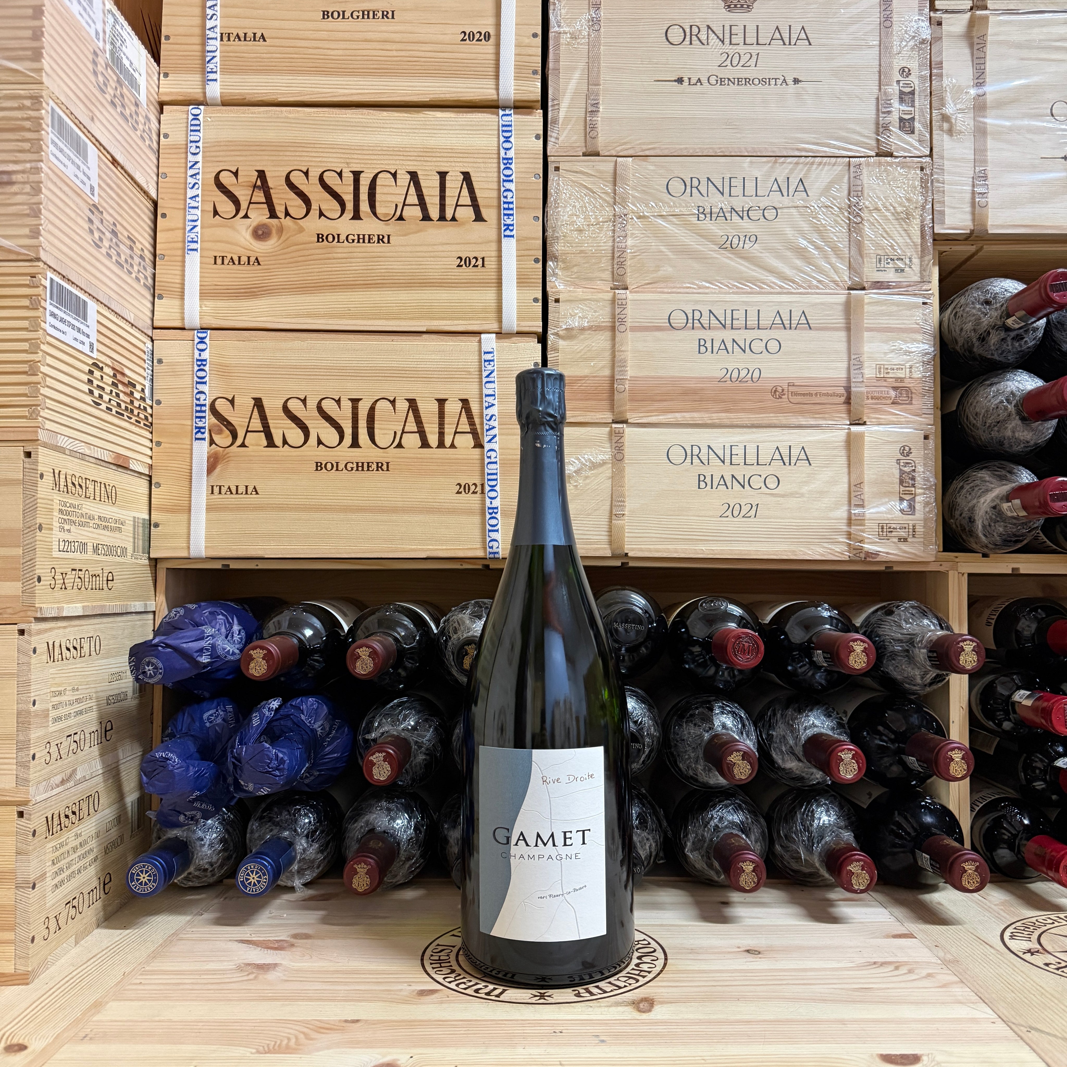 Champagne Gamet Rive Droite Magnum V19