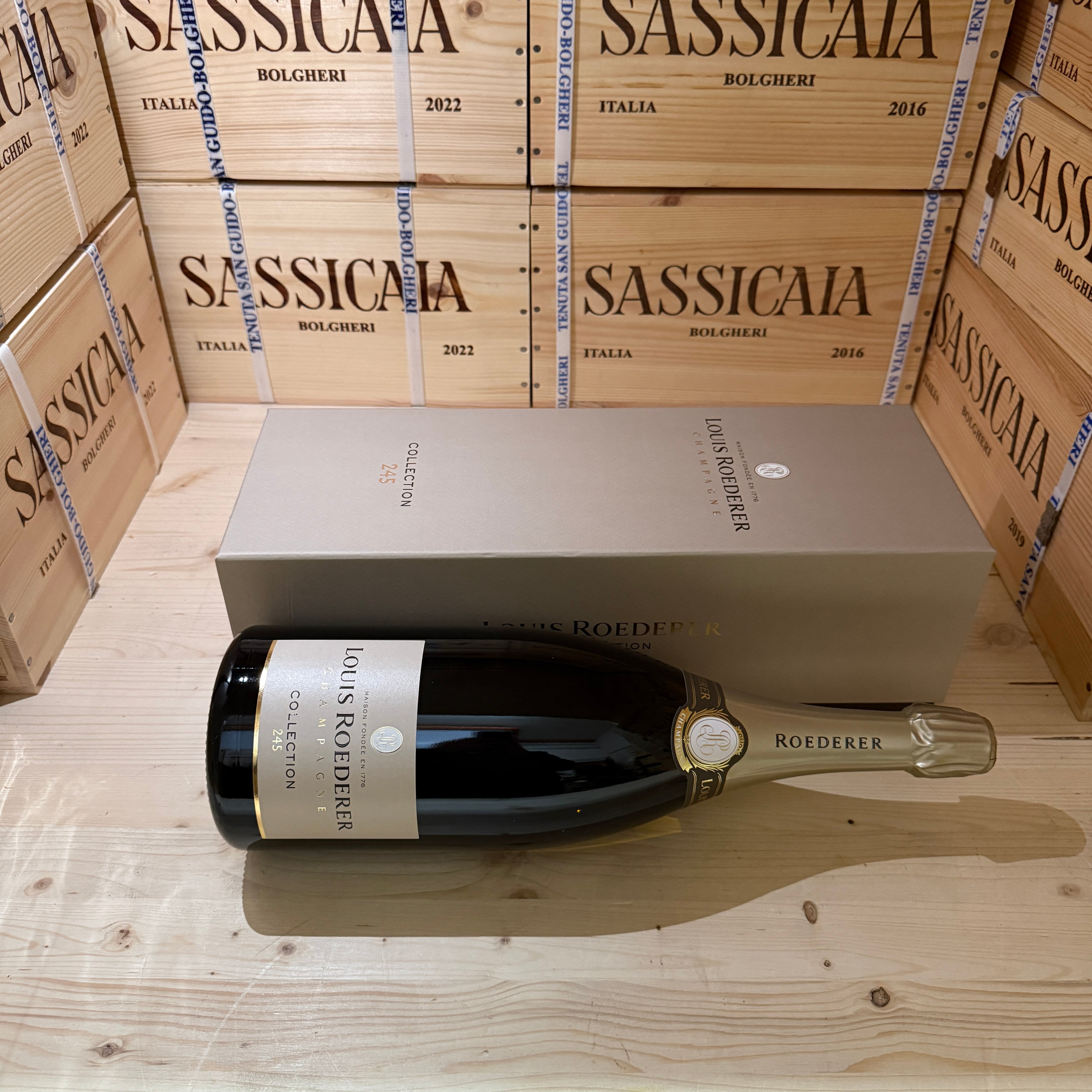 Champagne Louis Roederer Collection 245 Magnum in Cofanetto