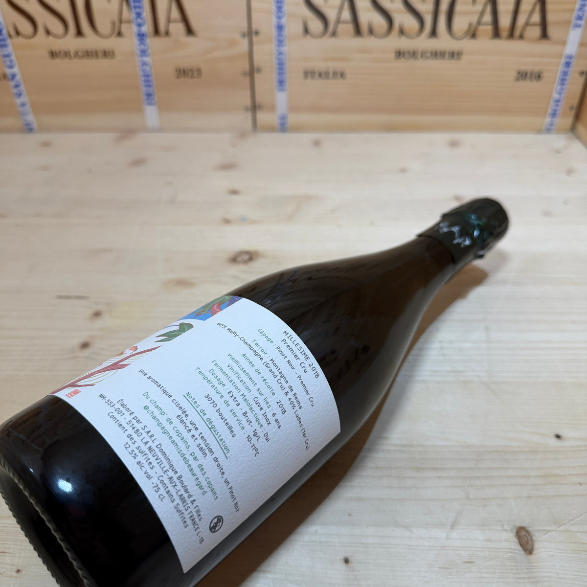 Champagne Millesime 2018 Amis de Beauregard