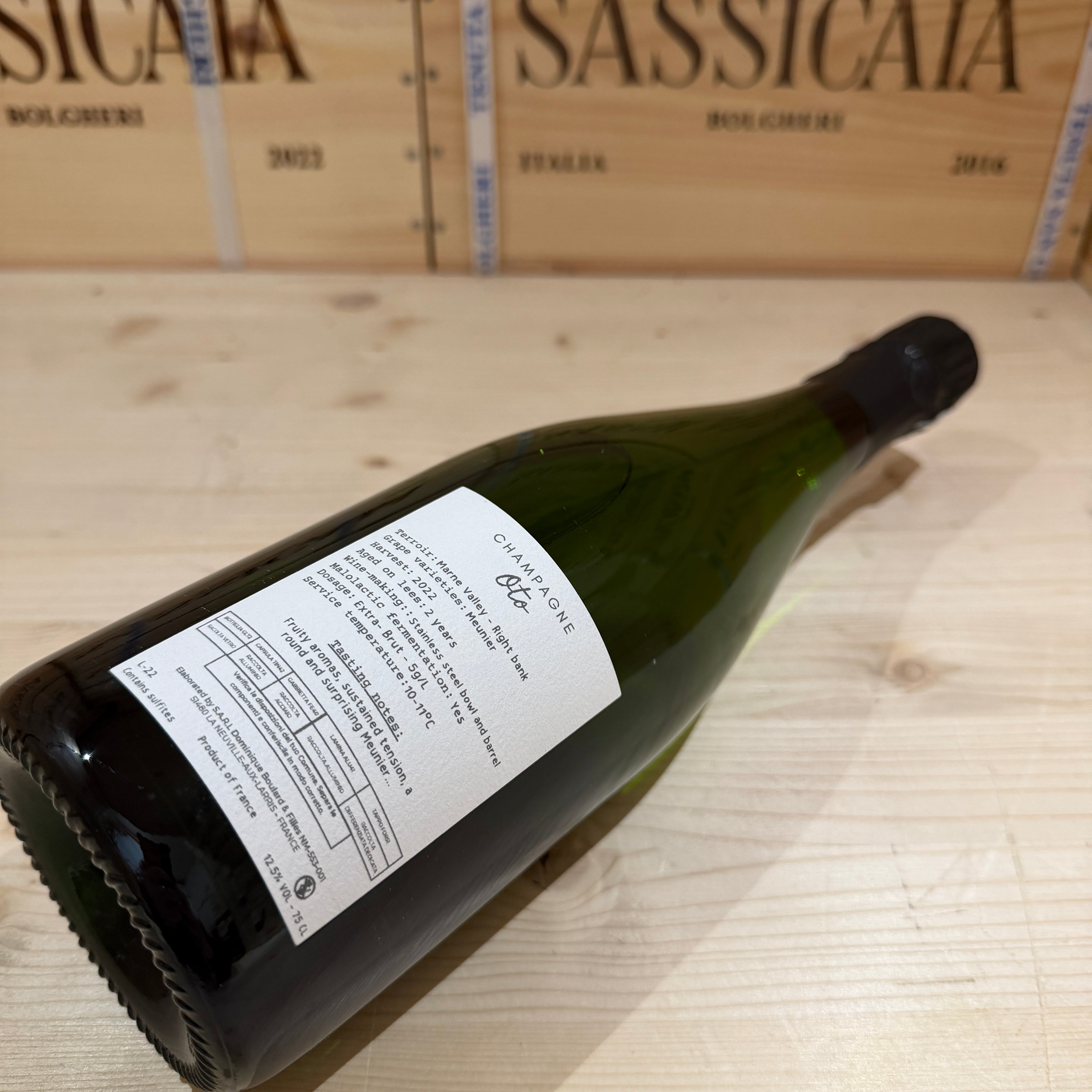 Champagne Oto Blanc de Noirs