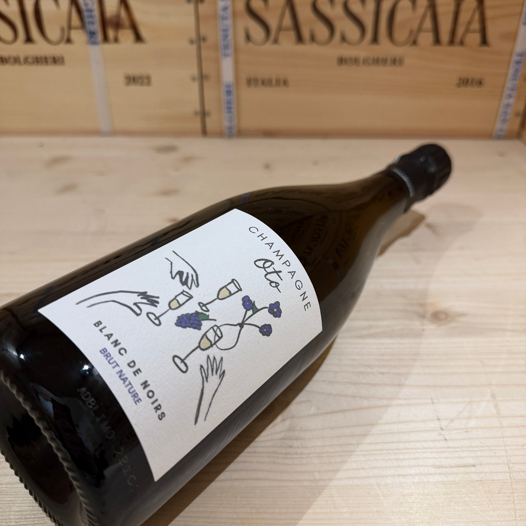 Champagne Oto Blanc de Noirs Brut Nature