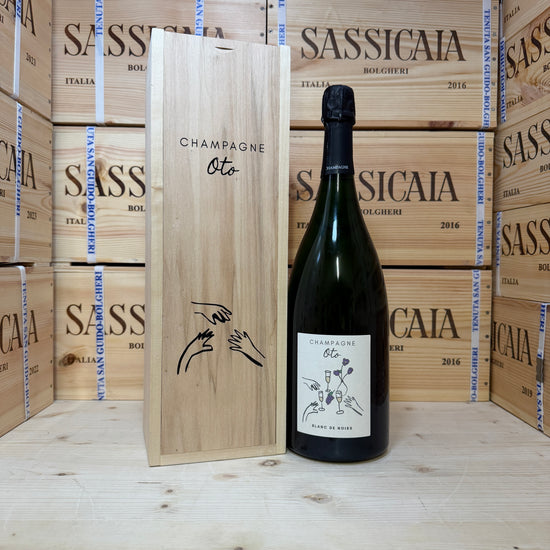 Champagne Oto Blanc de Noirs Magnum - in Cassa Legno