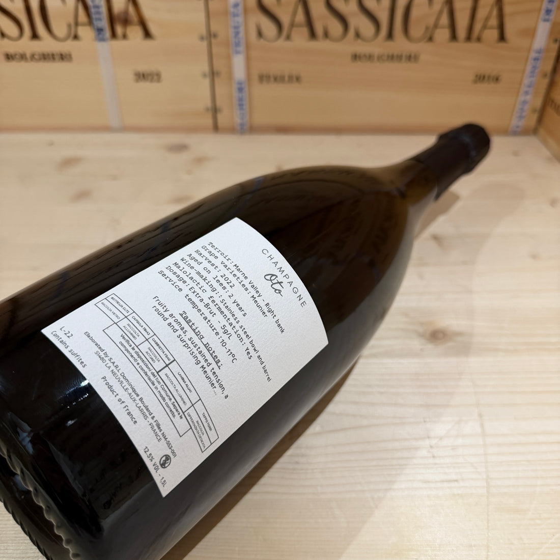 Champagne Oto Blanc de Noirs Magnum