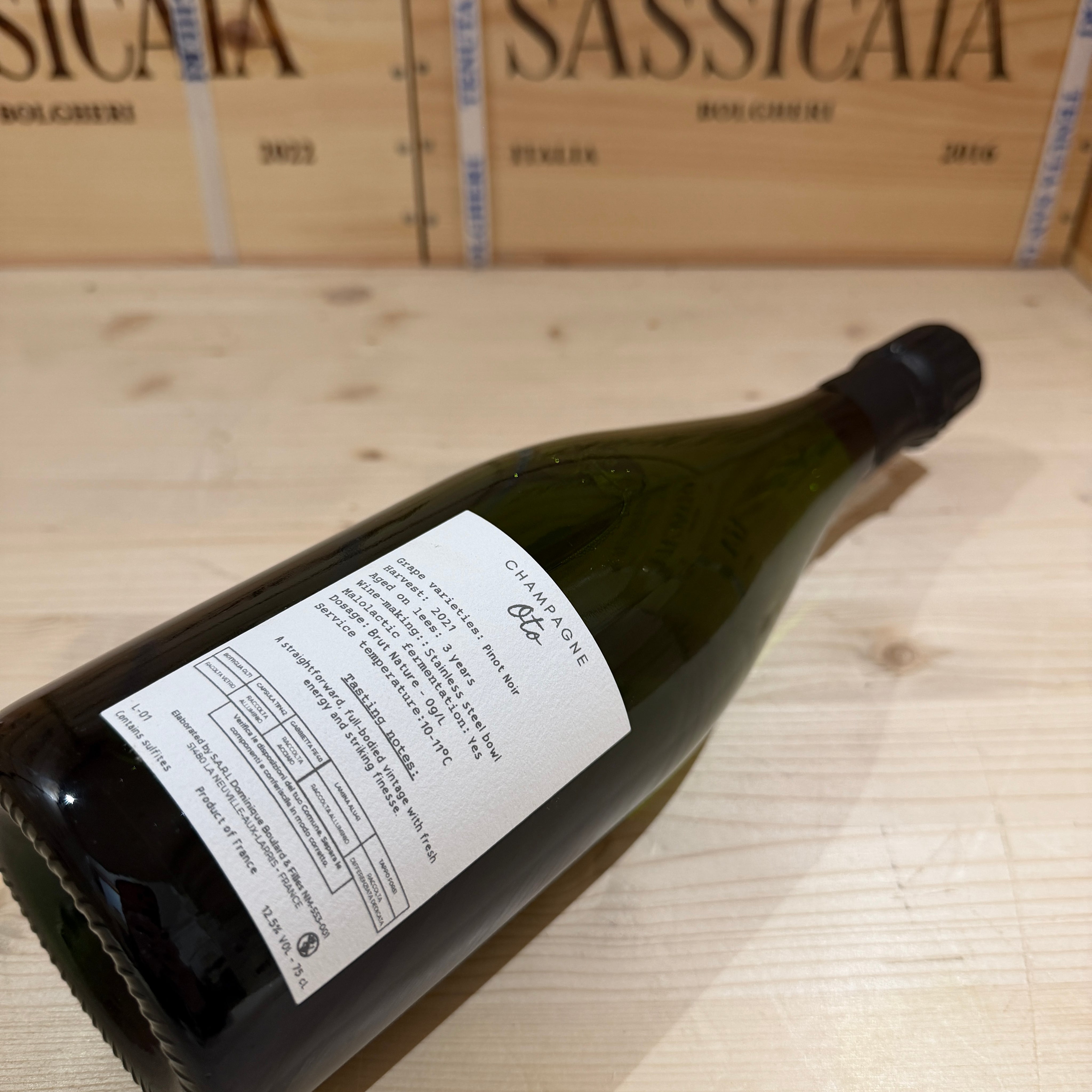 Champagne Oto Pinot Noir Grand Cru Zero
