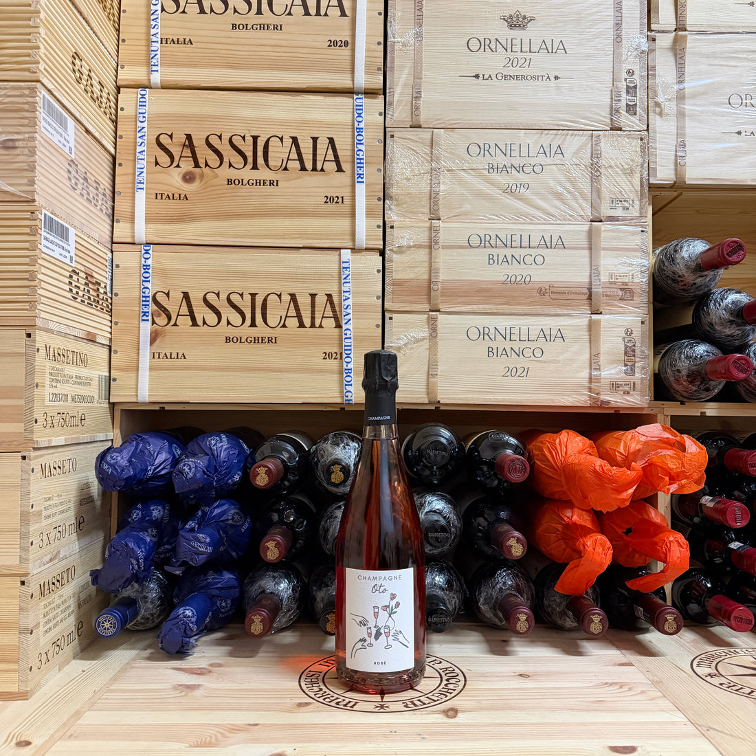 Champagne Oto Rosè