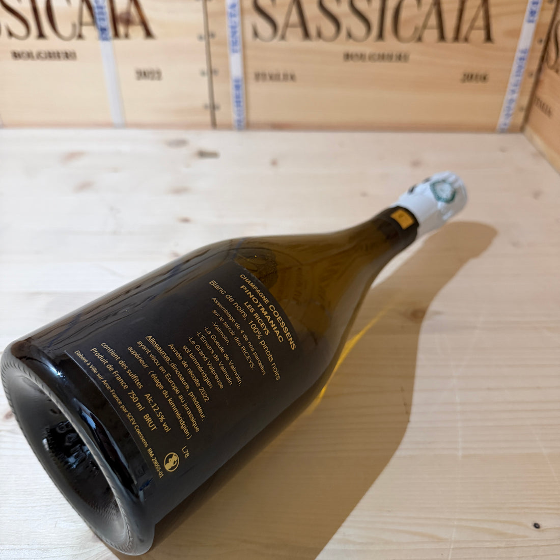 Champagne Pinotmaniac Les Riceys 2022 Coessens