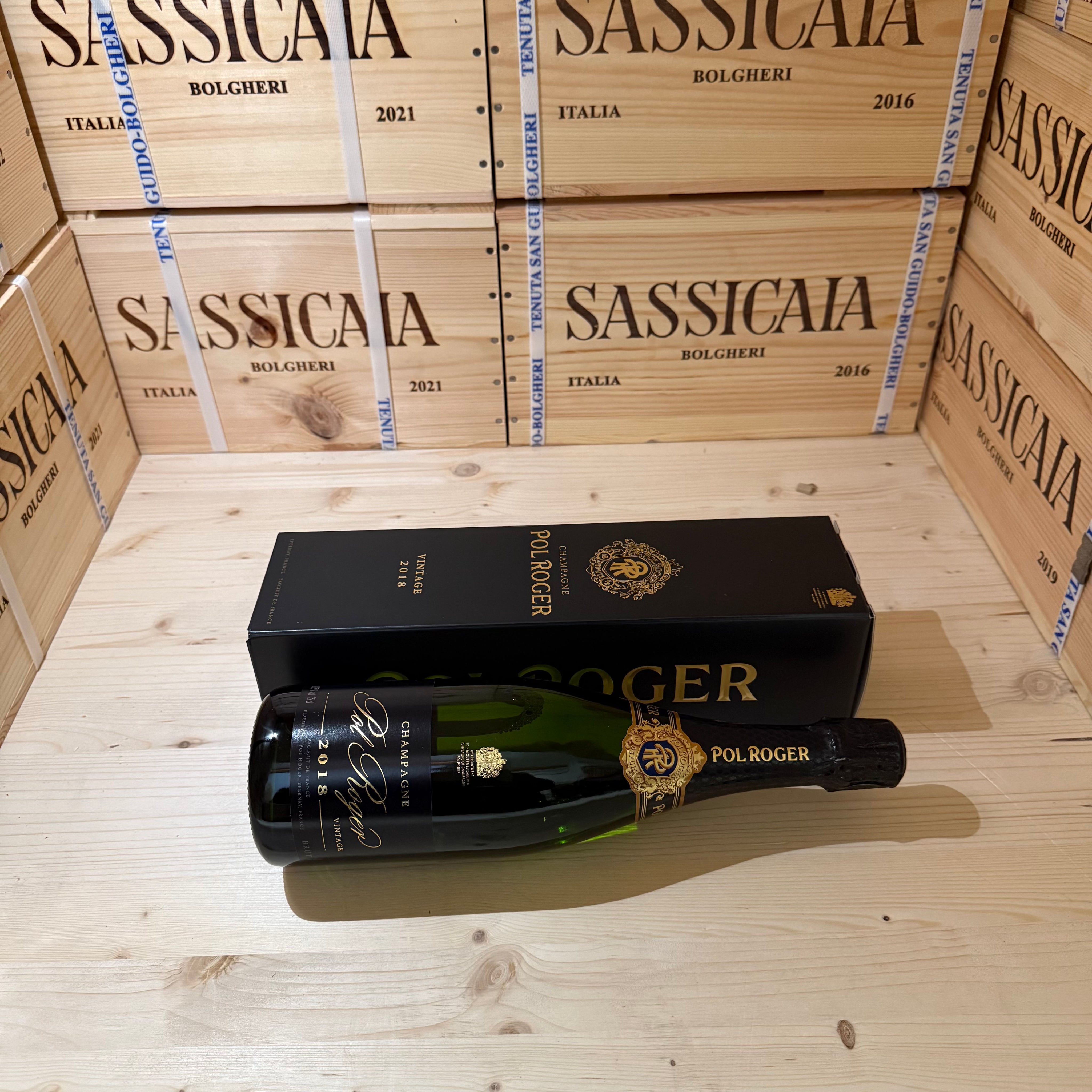 Champagne Pol Roger Brut Vintage 2018 Astucciato