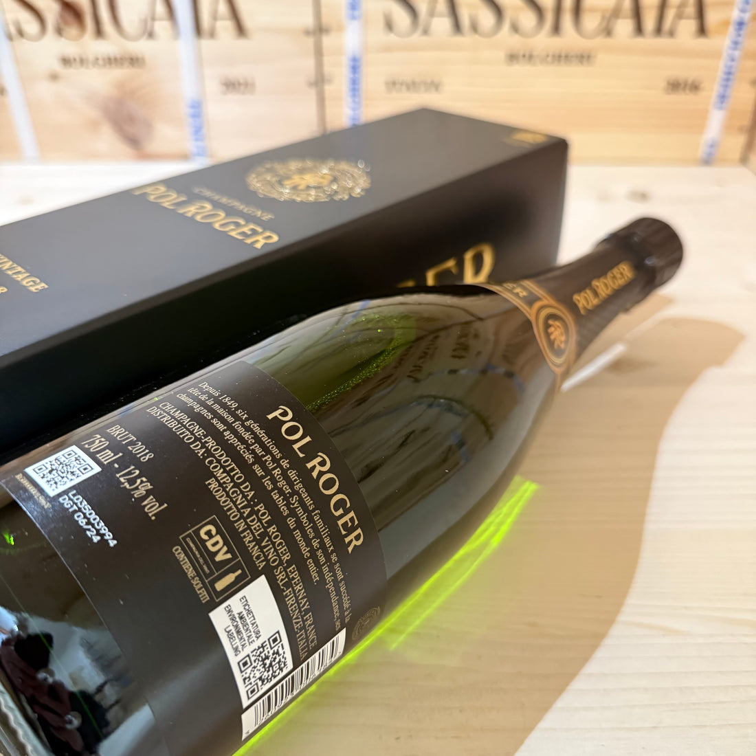 Champagne Pol Roger Brut Vintage 2018 Astucciato