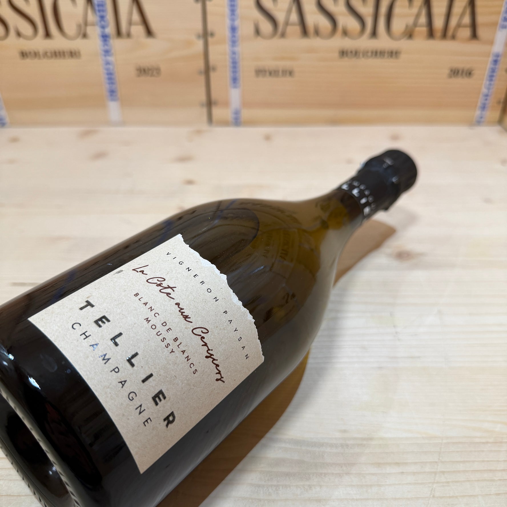 Champagne Tellier La Cote Aux Cerisiers 2017 Extra Brut - Deg. 05/2022