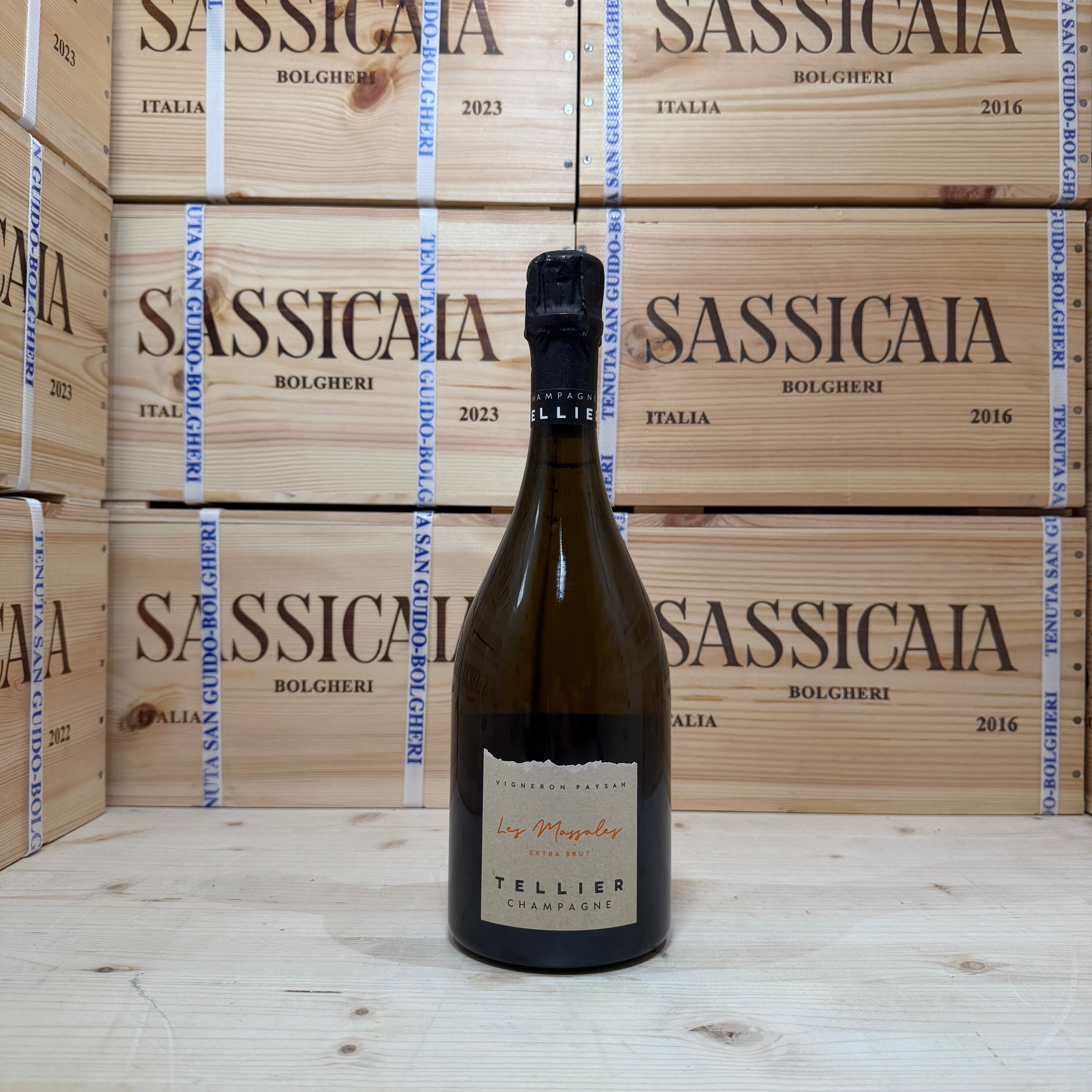 Champagne Tellier Les Massales 2018 Extra Brut - Deg. 09/2022
