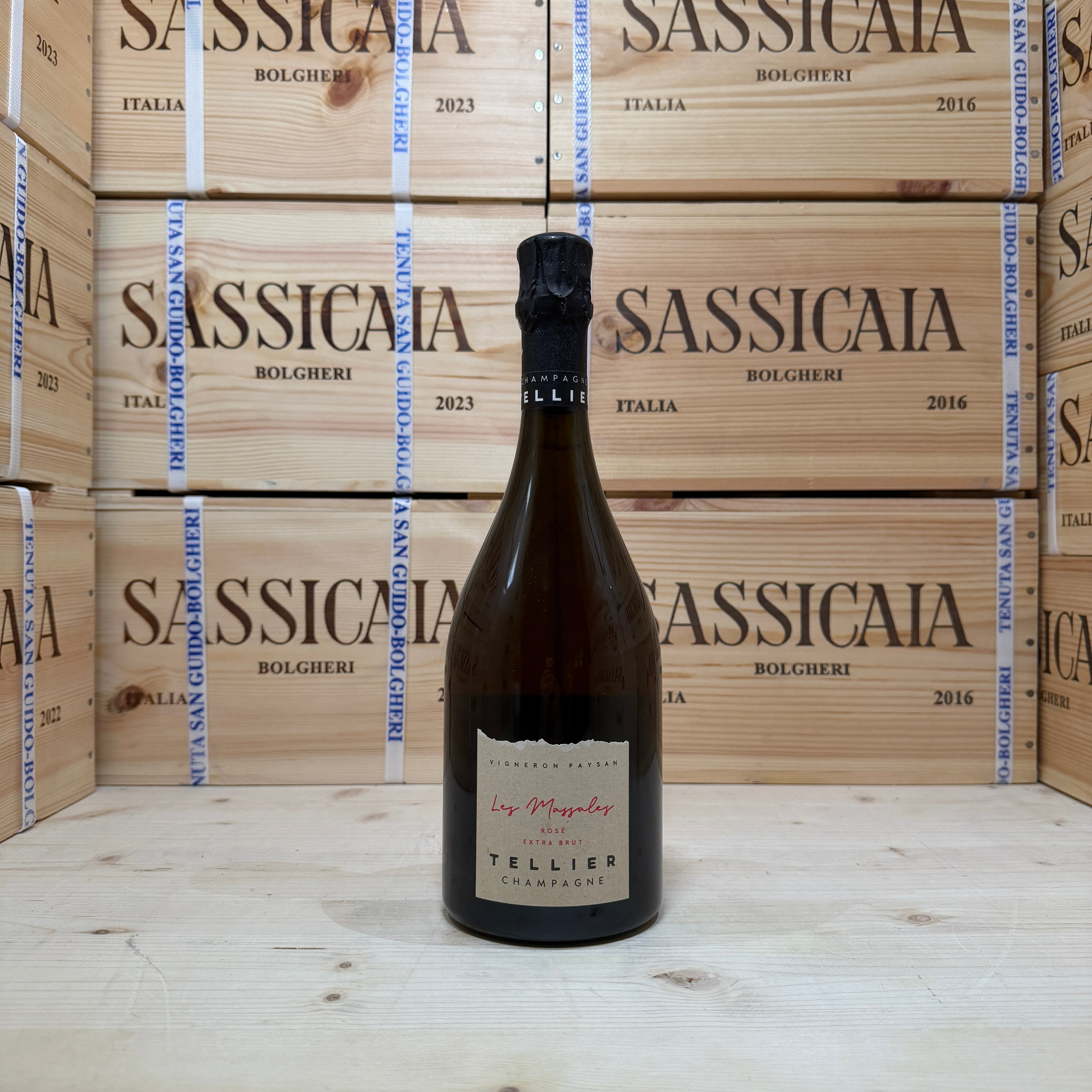 Champagne Tellier Les Massales Rose 2018 Extra Brut - Deg. 09/2022