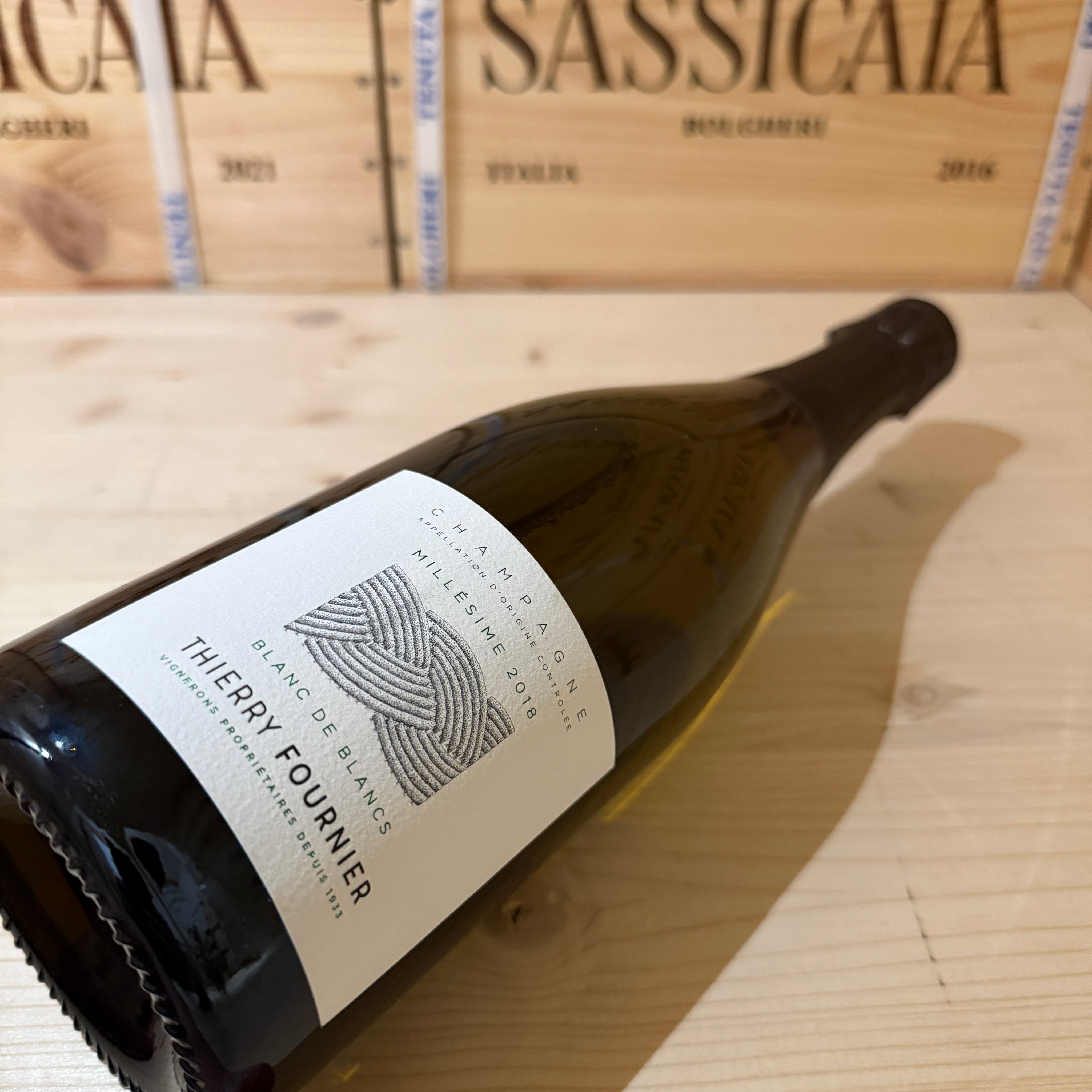 Champagne Thierry Fournier Millesime 2018 Blanc de Blancs