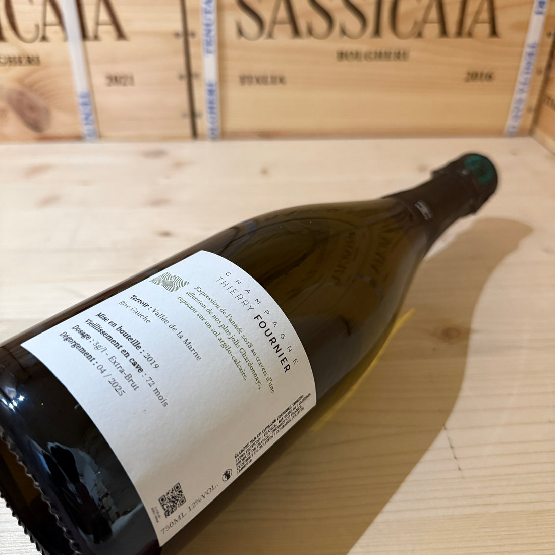 Champagne Thierry Fournier Millesime 2018 Blanc de Blancs