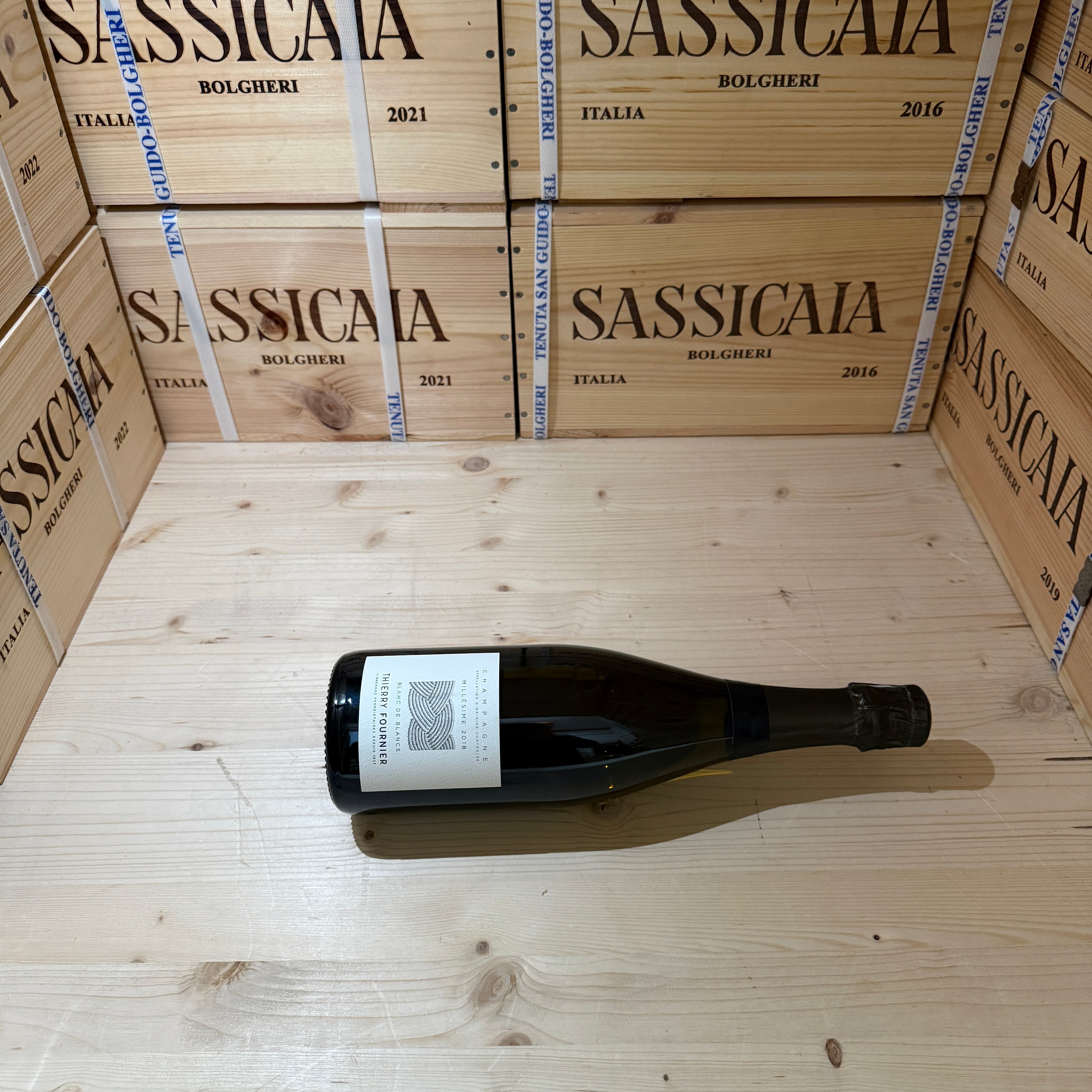 Champagne Thierry Fournier Millesime 2018 Blanc de Blancs