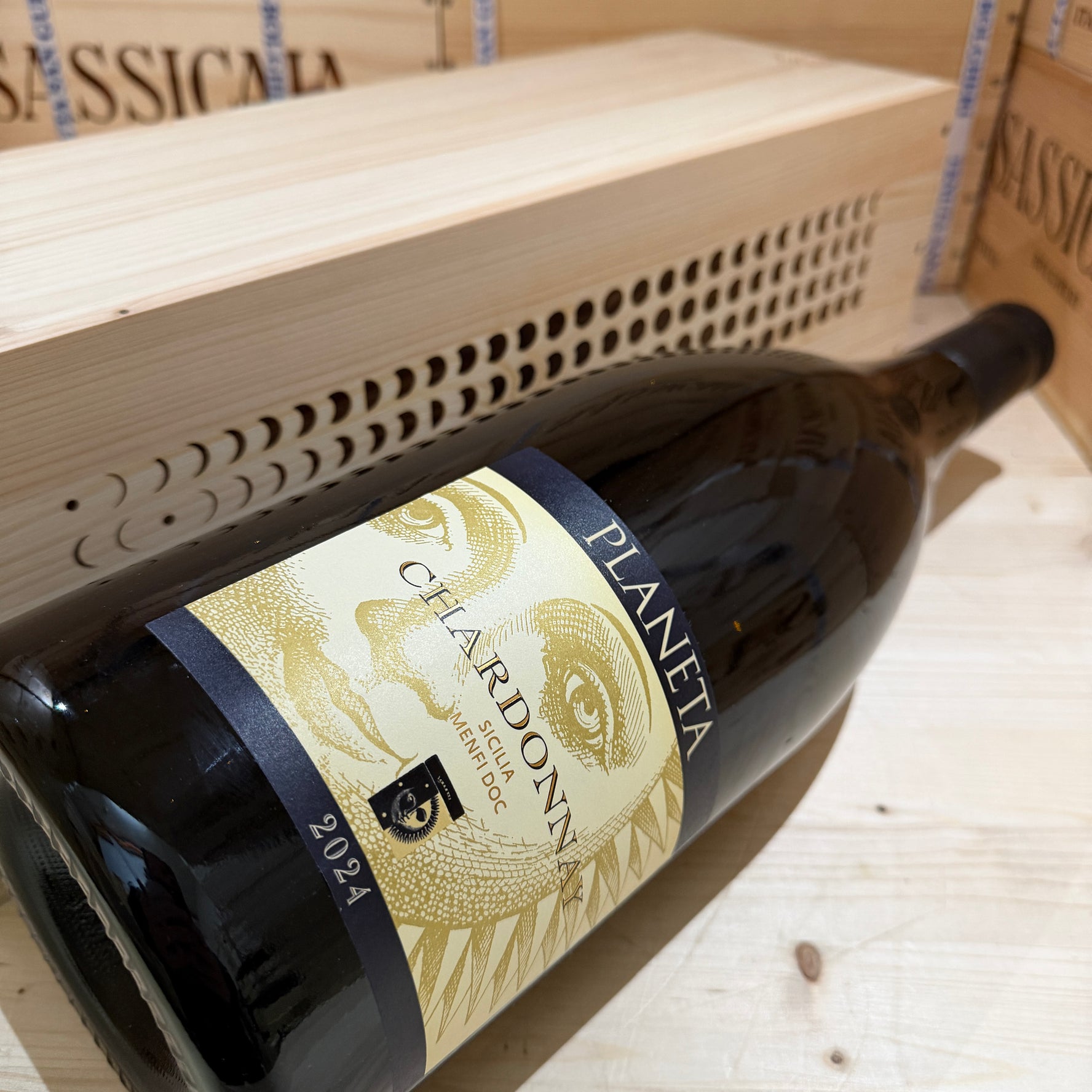 Chardonnay 2024 Jeroboam Planeta Menfi DOC - in Cassa Legno
