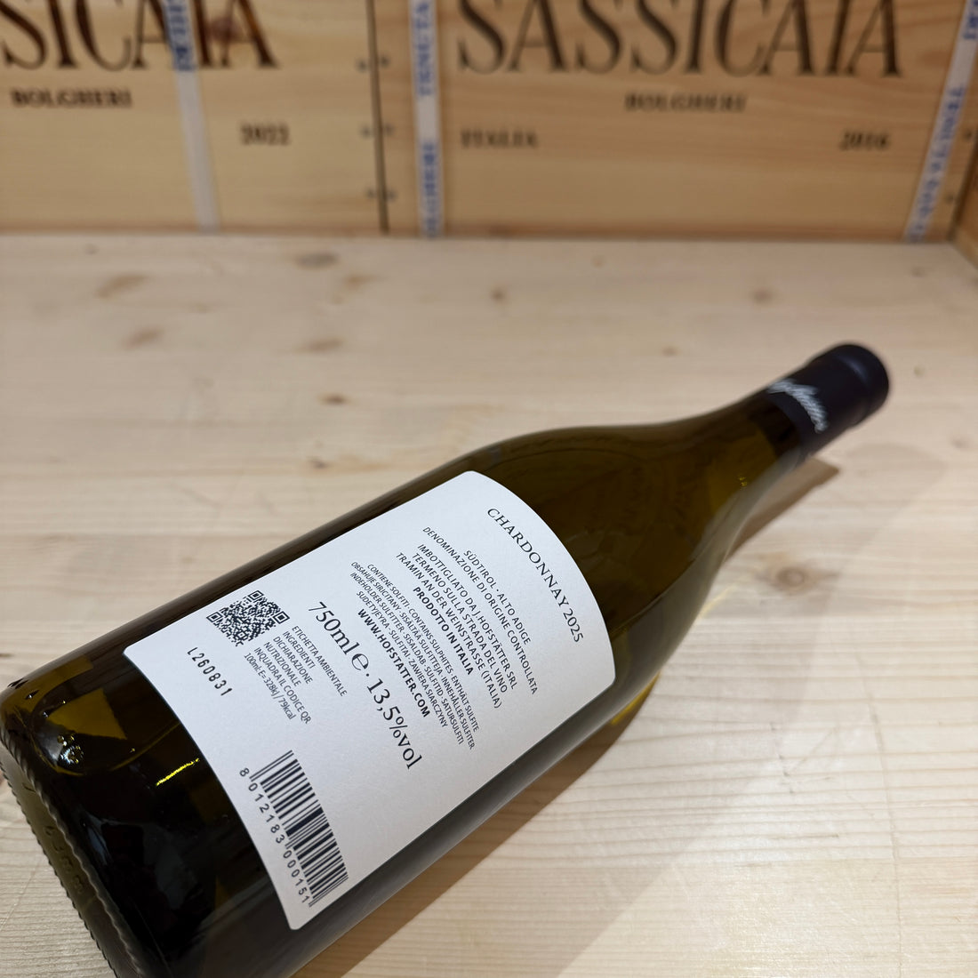 Chardonnay 2025 Hofstatter Alto Adige DOC