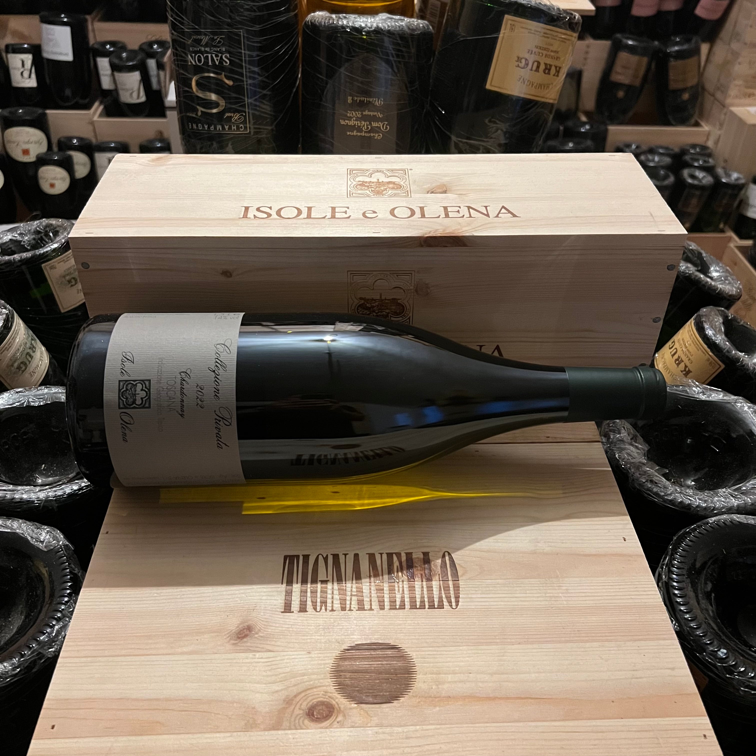 Chardonnay Collezione Privata 2022 Magnum Isole e Olena - in Cassa Legno