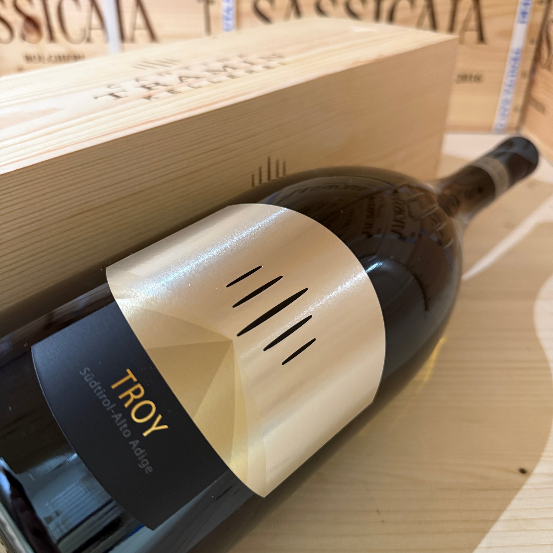 Chardonnay Riserva Troy 2022 Magnum Tramin - in Cassa Legno